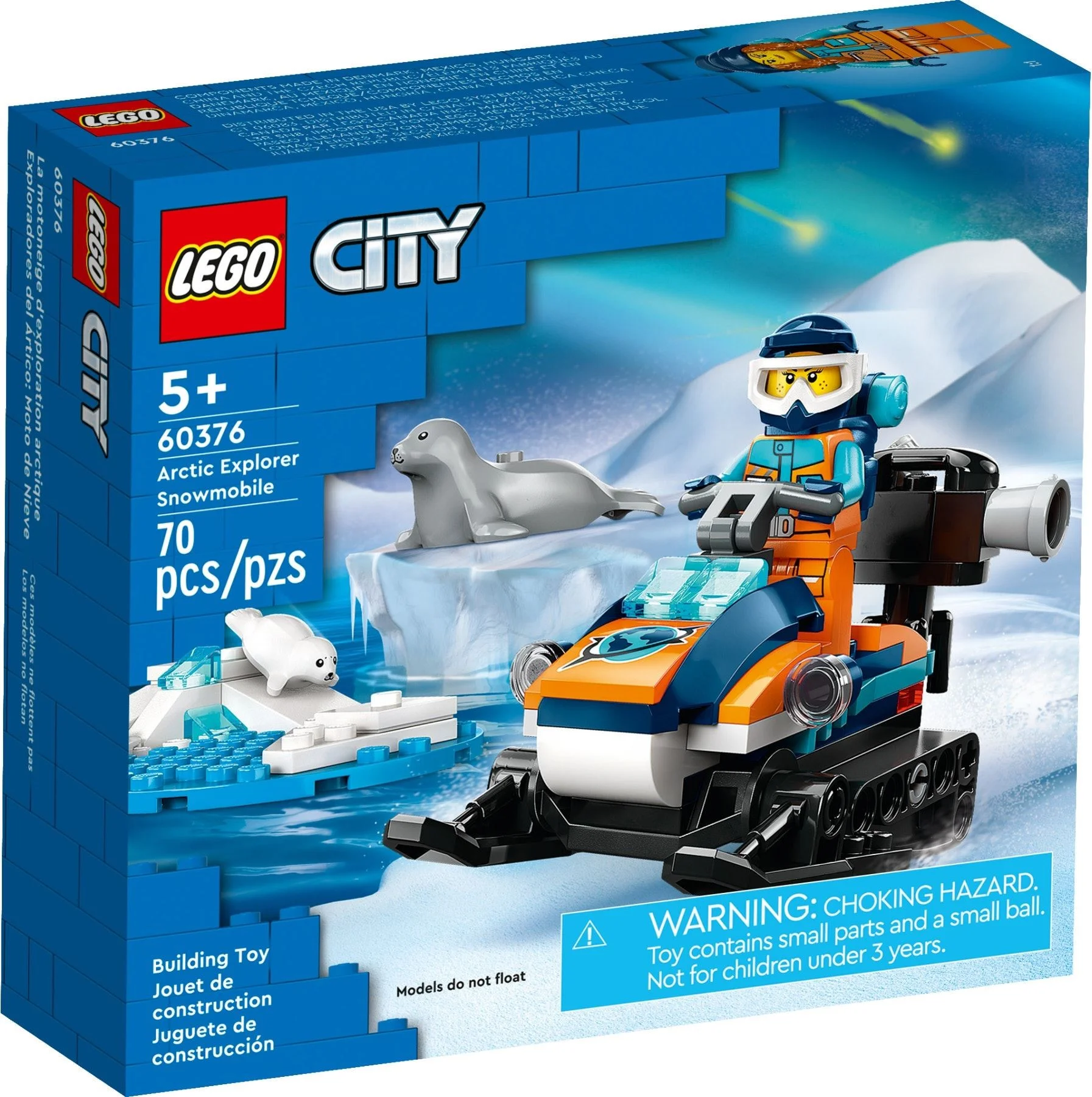 LEGO® 60376 City Skuter Śnieżny Badacza Arktyki - zdjęcie 2