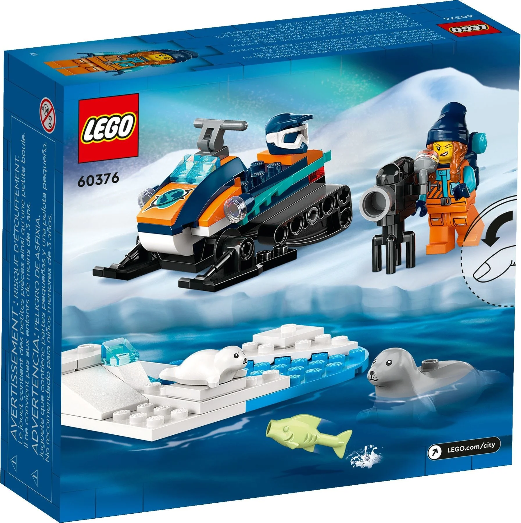 LEGO® 60376 City Skuter Śnieżny Badacza Arktyki - zdjęcie 4