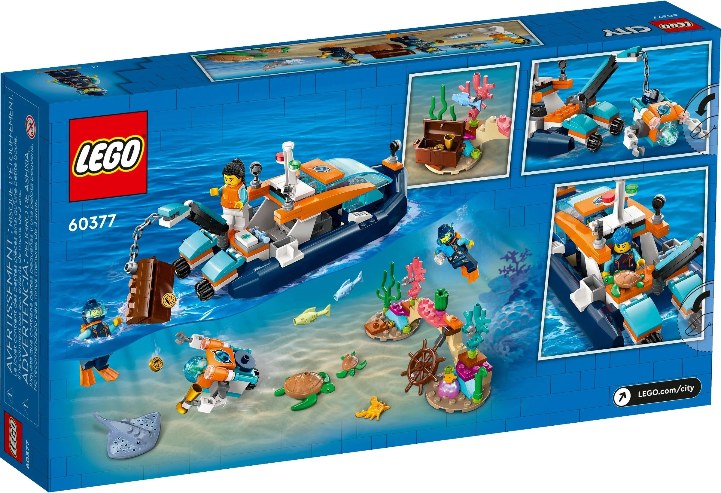 LEGO® 60377 Łódź do nurkowania badacza - zdjęcie 7