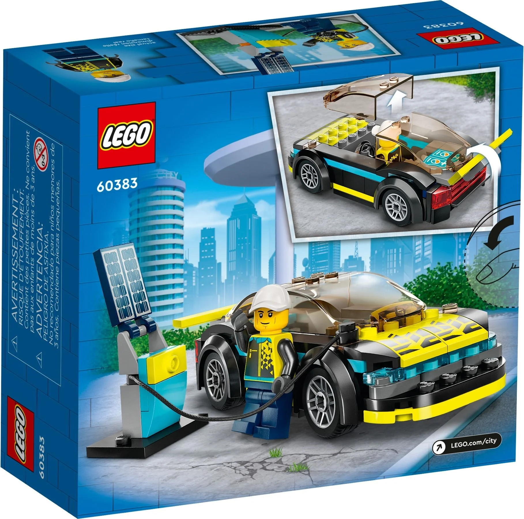 LEGO® 60383 Lego City Elektryczny samochód sportowy - zdjęcie 6