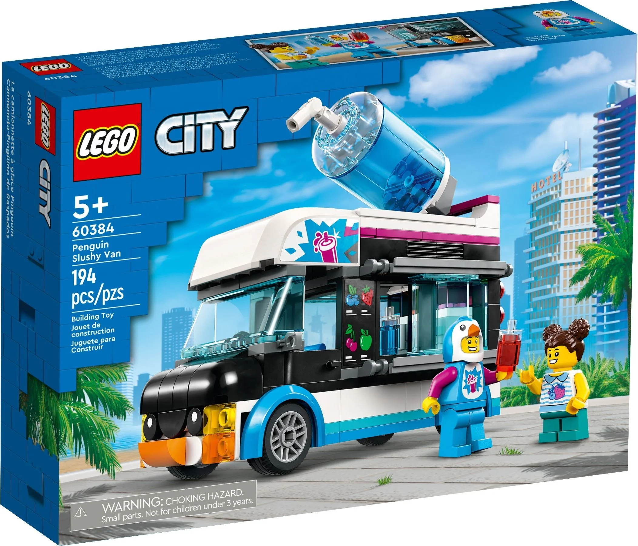 LEGO® 60384 Pingwinia furgonetka ze slushem - zdjęcie 2