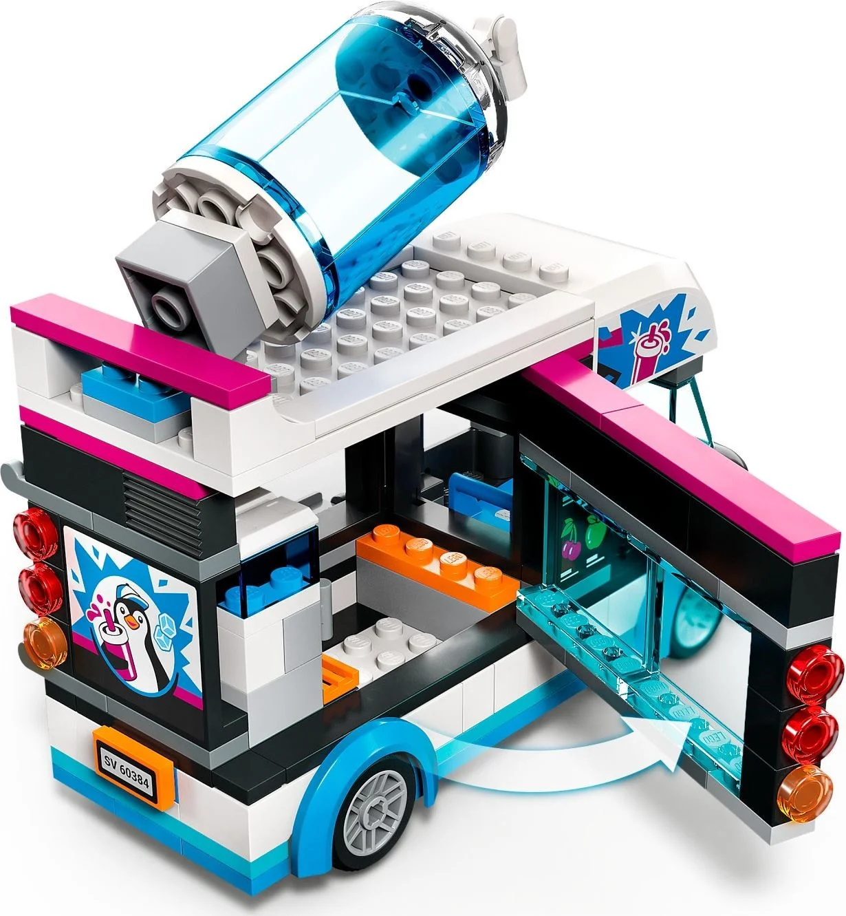 LEGO® 60384 Pingwinia furgonetka ze slushem - zdjęcie 6