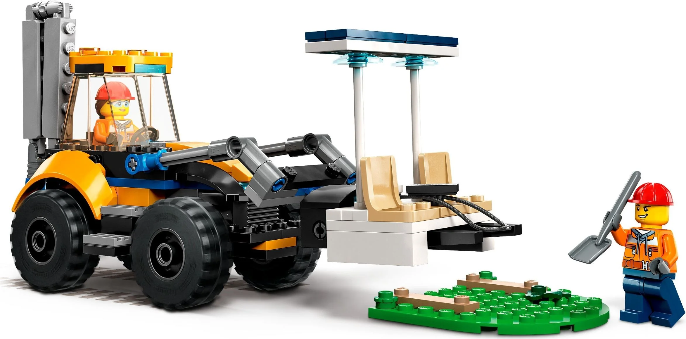 LEGO® 60385 Żółta ładowarka kołowa 60450 - zdjęcie 4