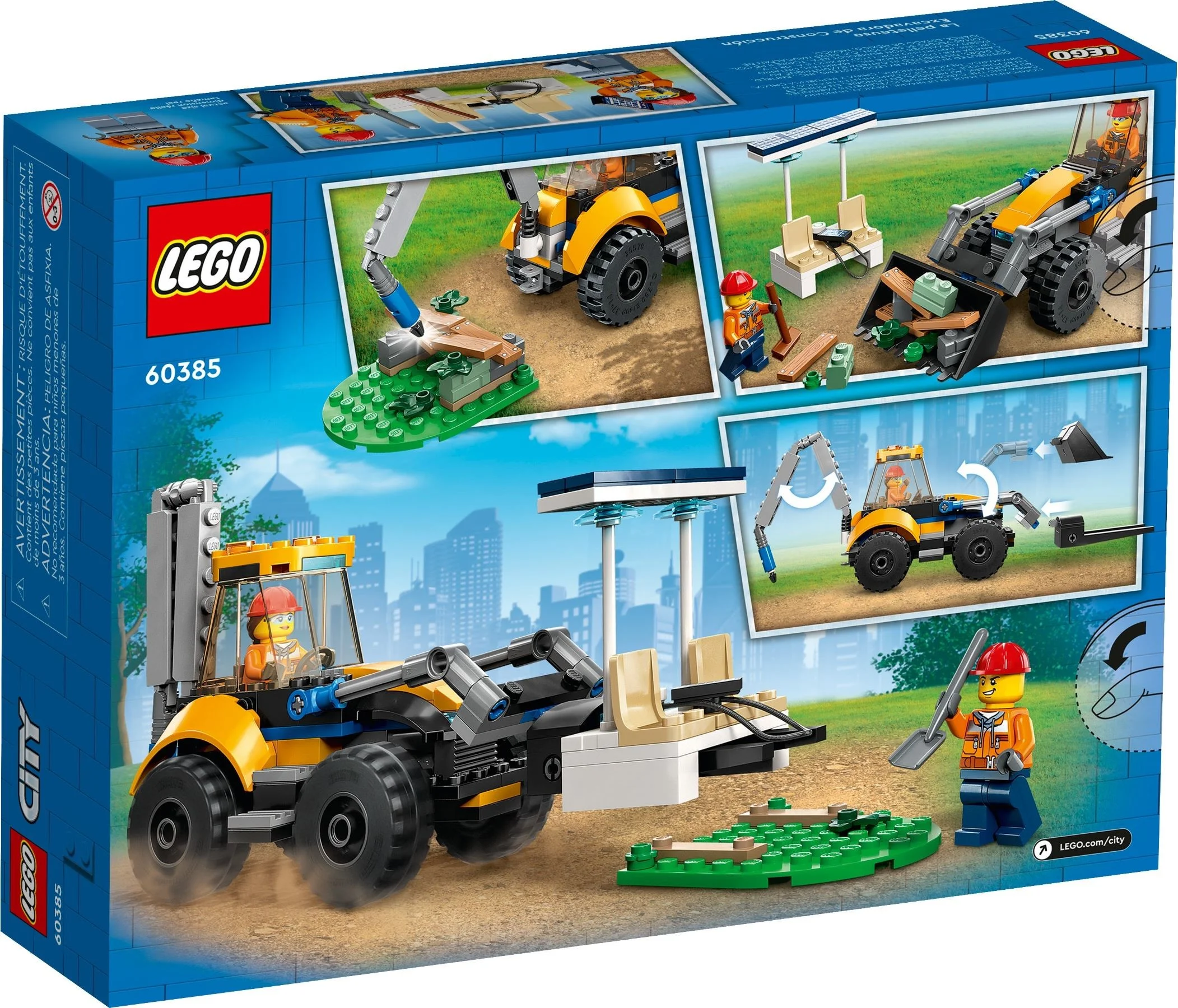 LEGO® 60385 Żółta ładowarka kołowa 60450 - zdjęcie 8