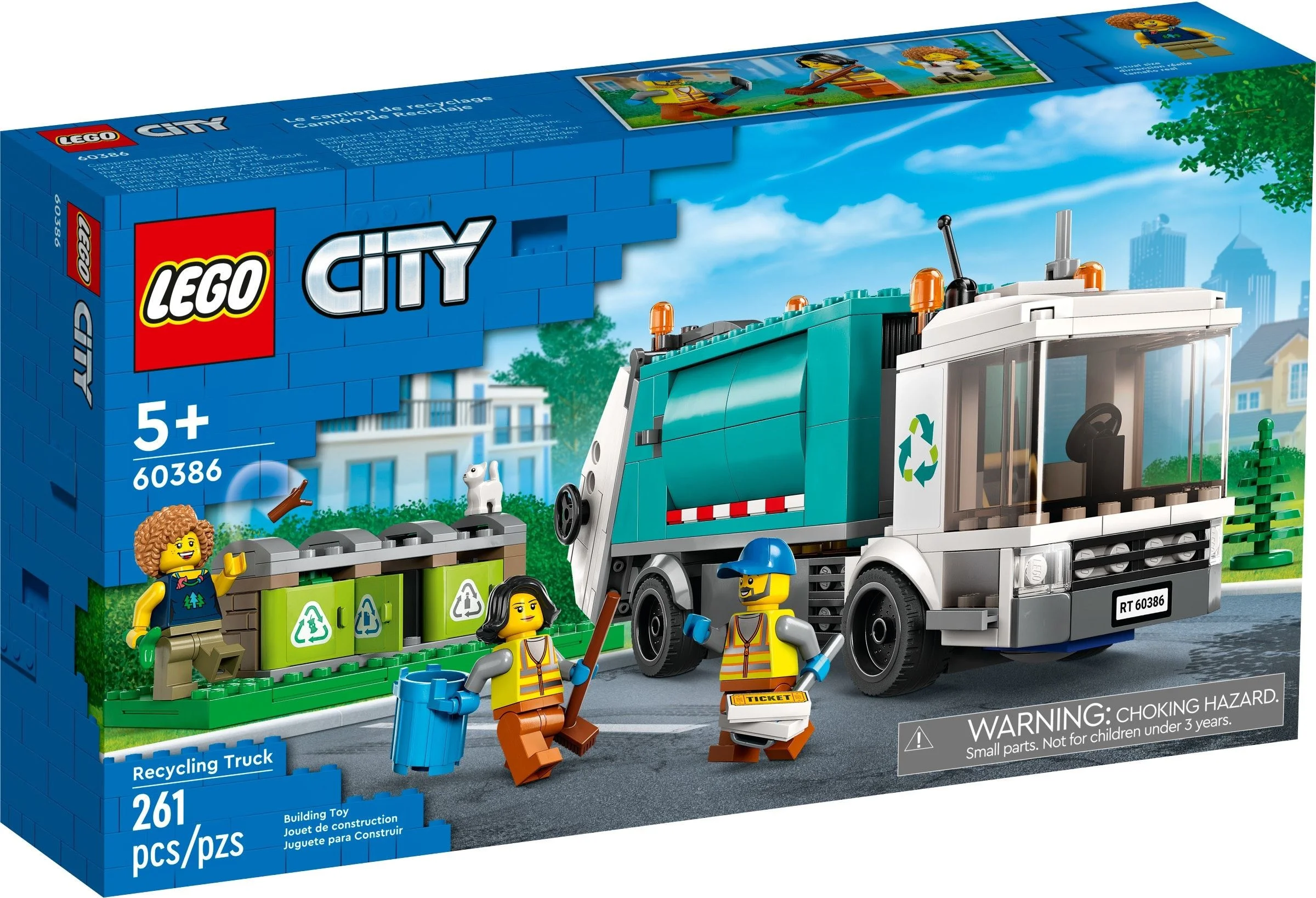 LEGO® 60386 Ciężarówka recyklingowa - zdjęcie 2