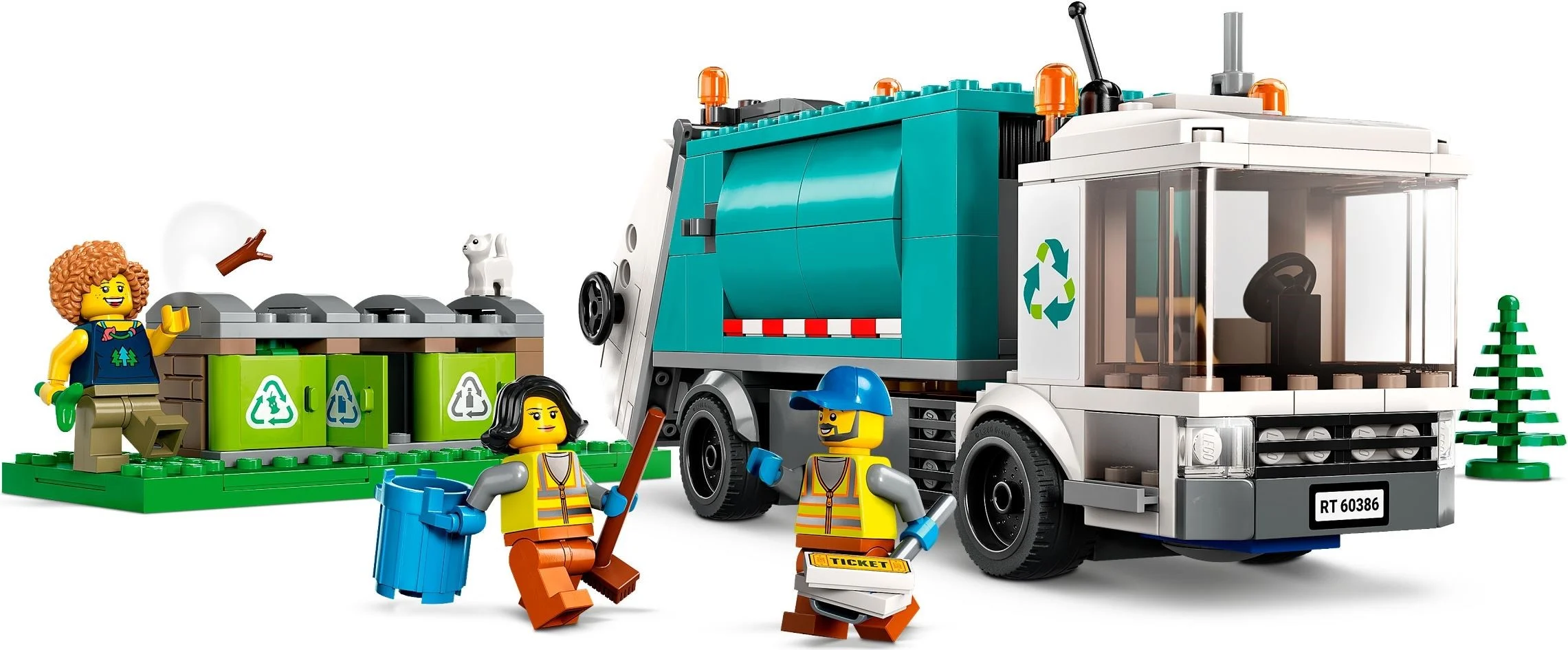 LEGO® 60386 Ciężarówka recyklingowa - zdjęcie 5