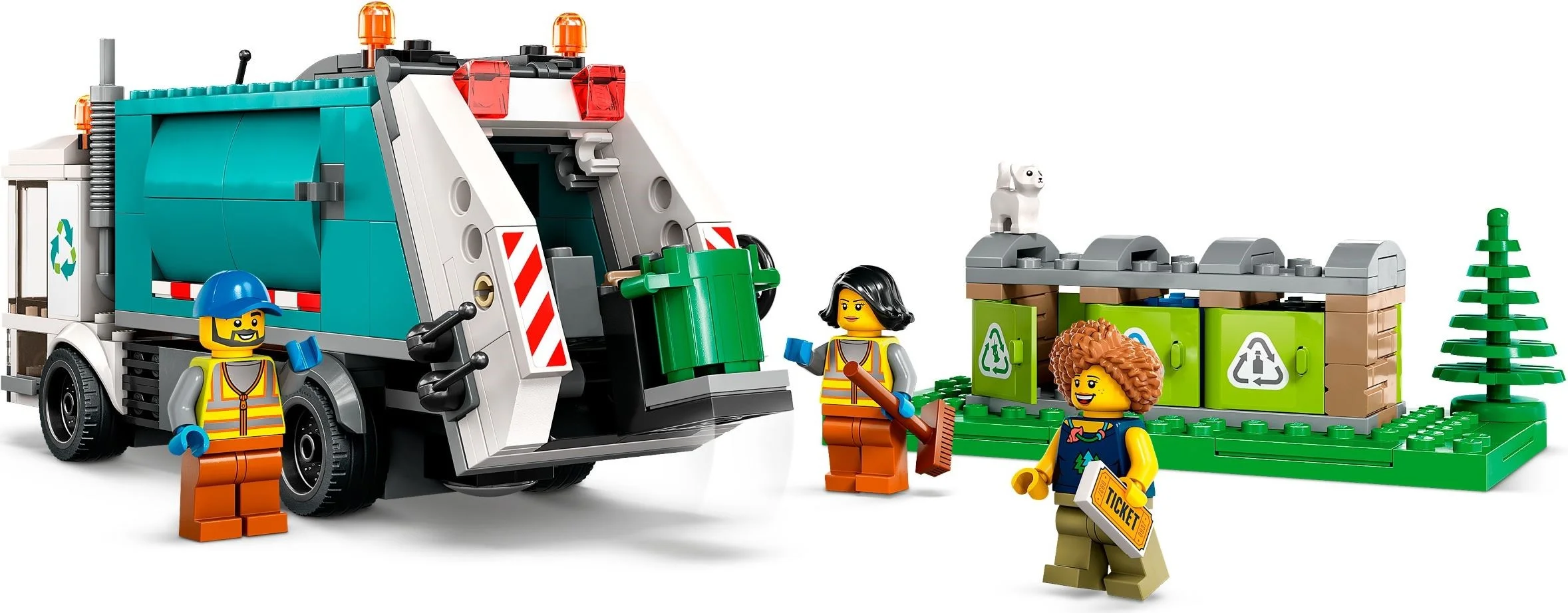 LEGO® 60386 Ciężarówka recyklingowa - zdjęcie 6
