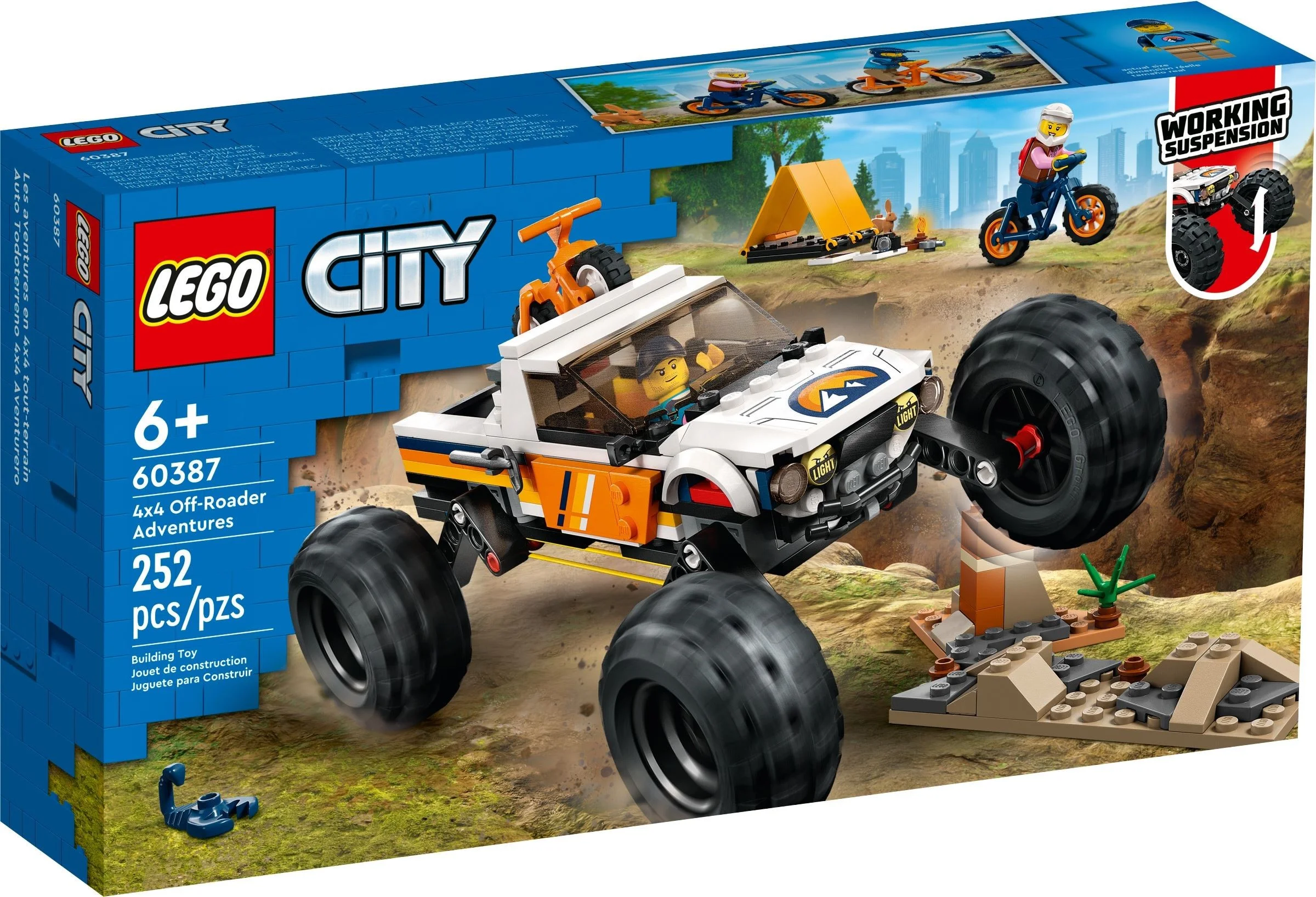 LEGO® 60387 Przygody samochodem terenowym z napędem 4x4 - zdjęcie 2