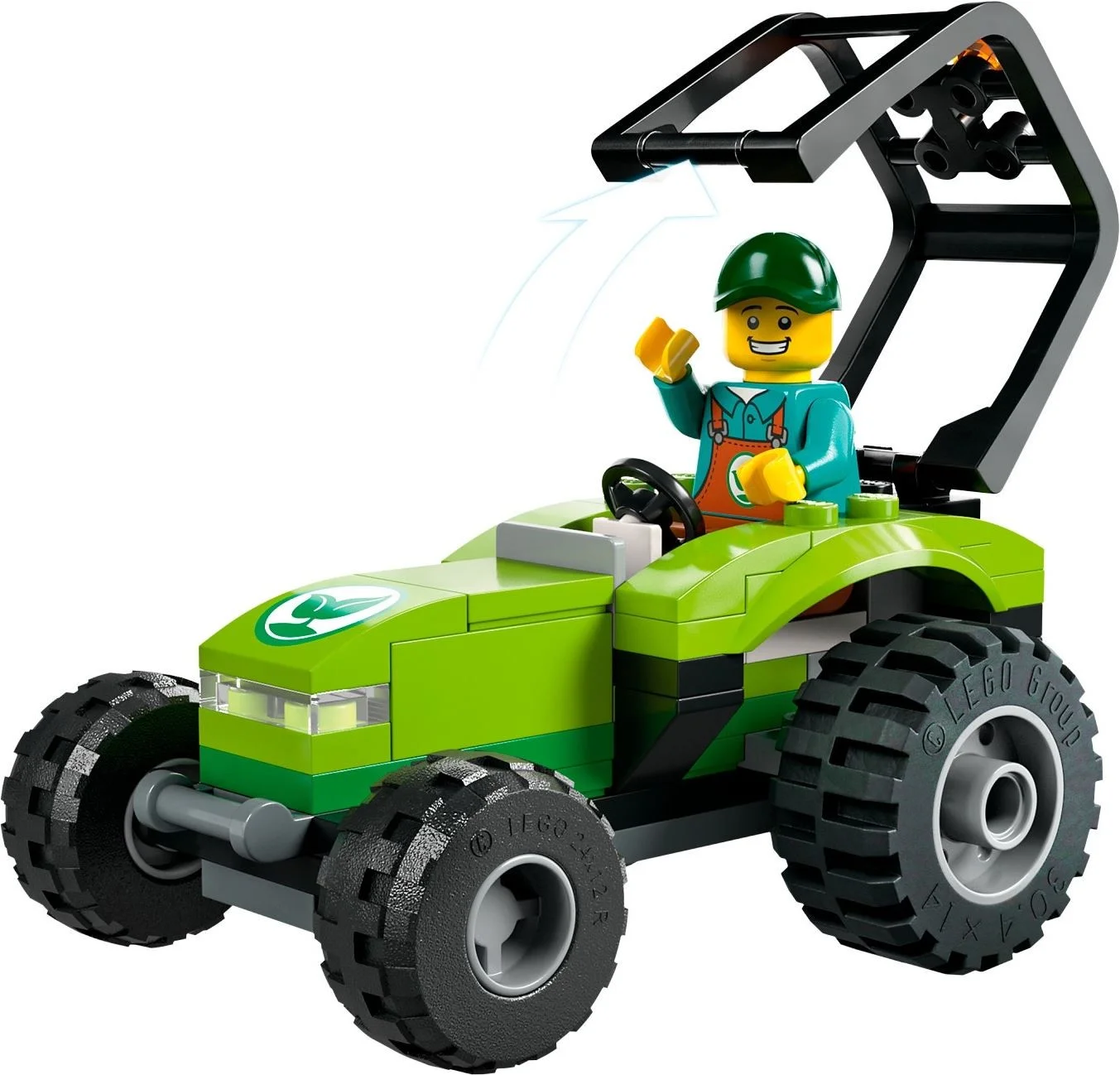 LEGO® 60390 Traktor w parku Wiewiórka Park Traktor Nowe - zdjęcie 4