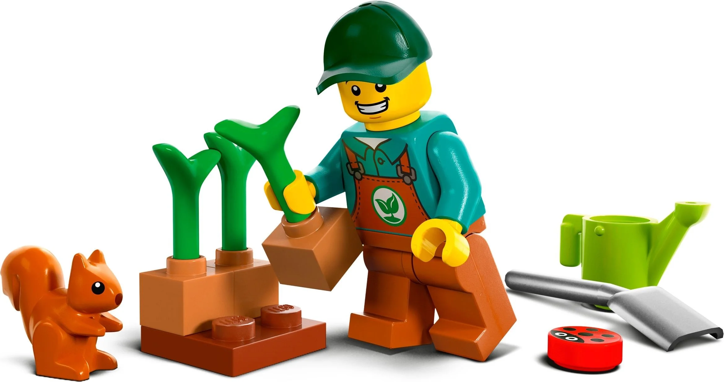 LEGO® 60390 Traktor w parku Wiewiórka Park Traktor Nowe - zdjęcie 5