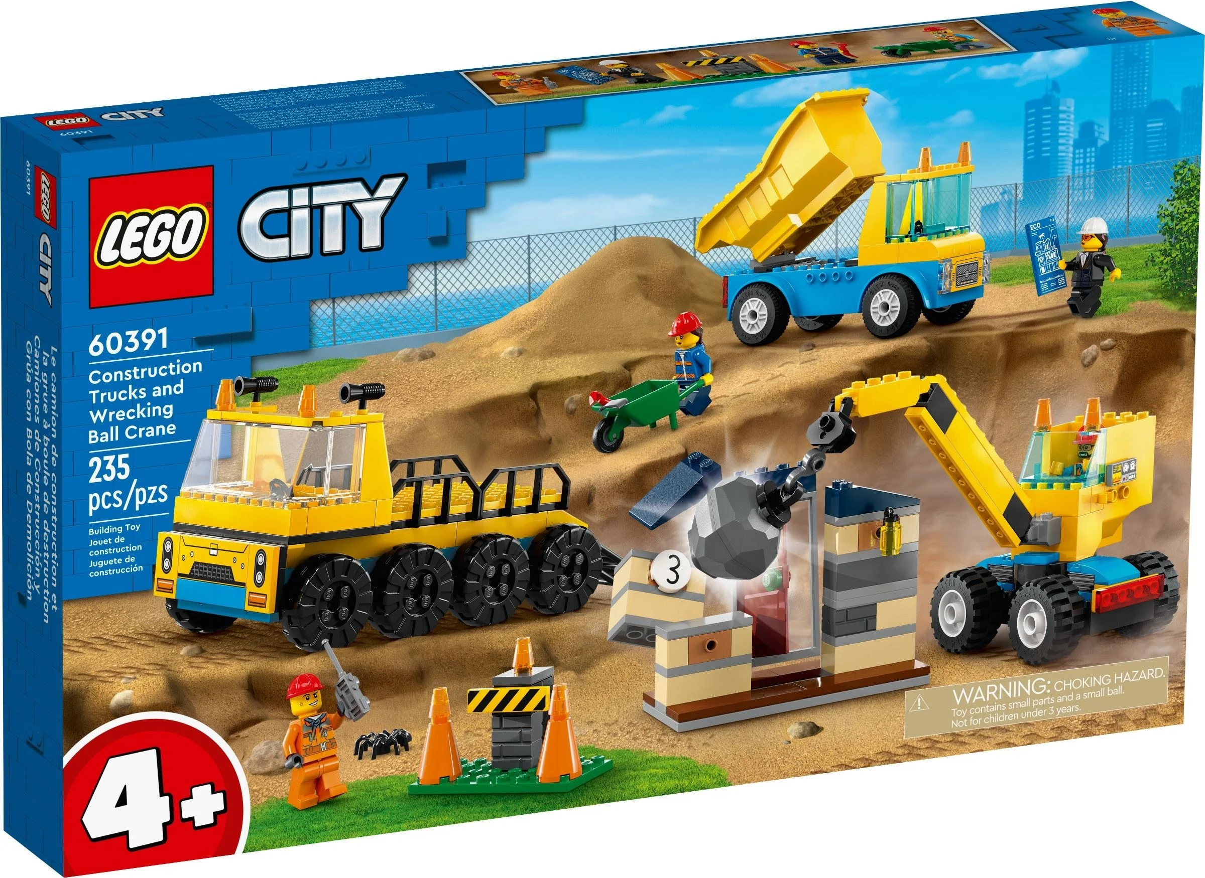 LEGO® 60391 Ciężarówki i dźwig z kulą wyburzeniową - zdjęcie 2