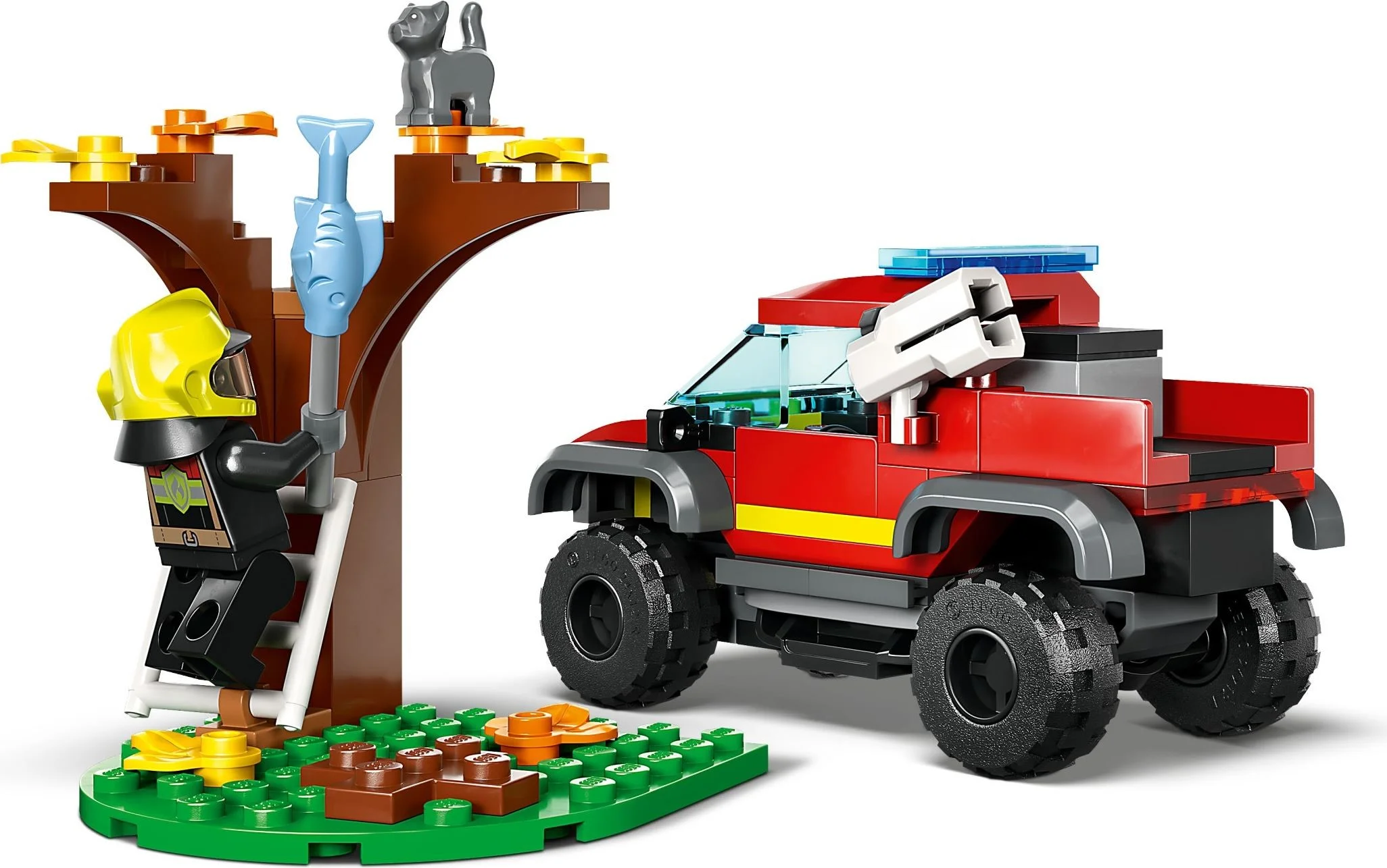 LEGO® 60393 Wóz strażacki 4x4 – misja ratunkowa - zdjęcie 3