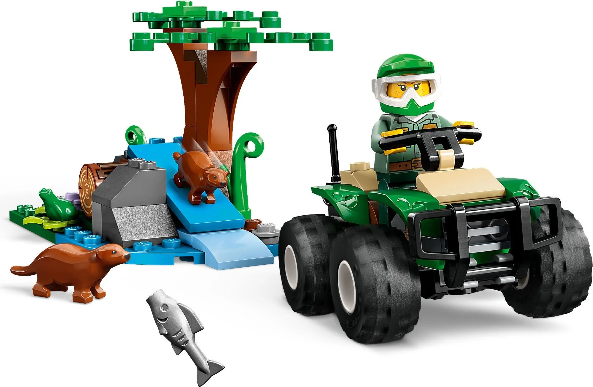 LEGO® 60394 Quad i siedlisko wydry - zdjęcie 4