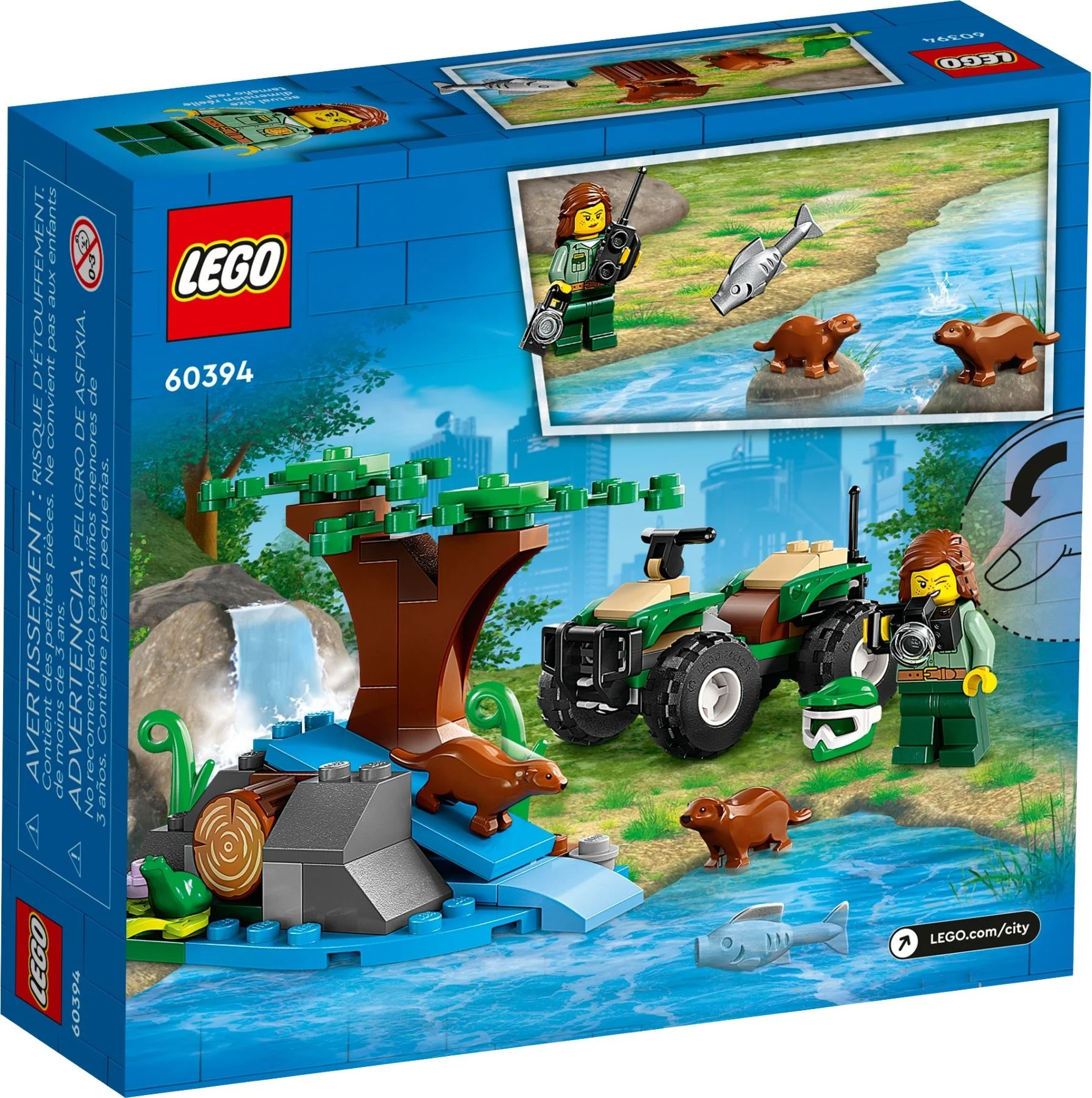 LEGO® 60394 Quad i siedlisko wydry - zdjęcie 7