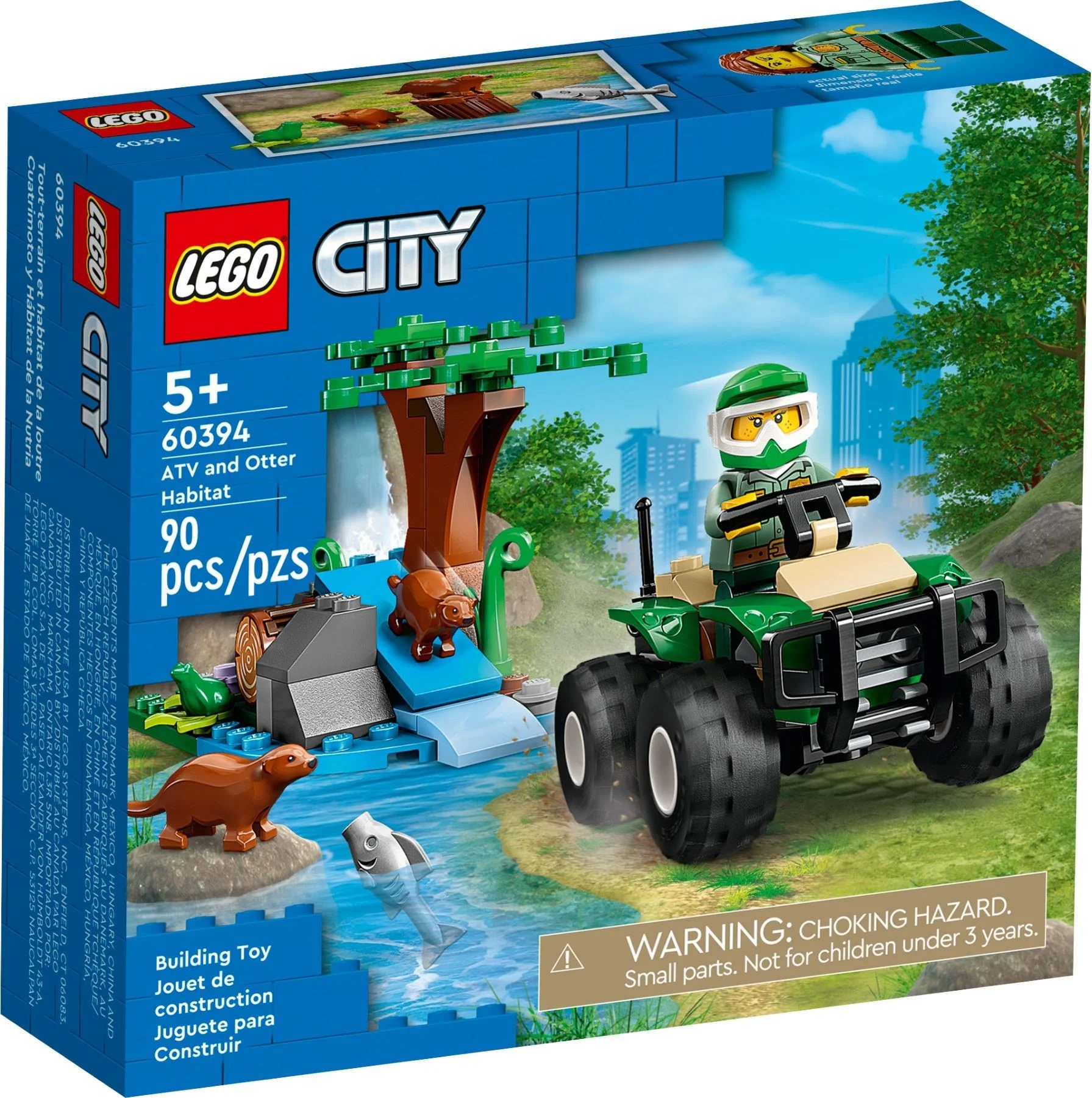 LEGO® 60394 Quad i siedlisko wydry