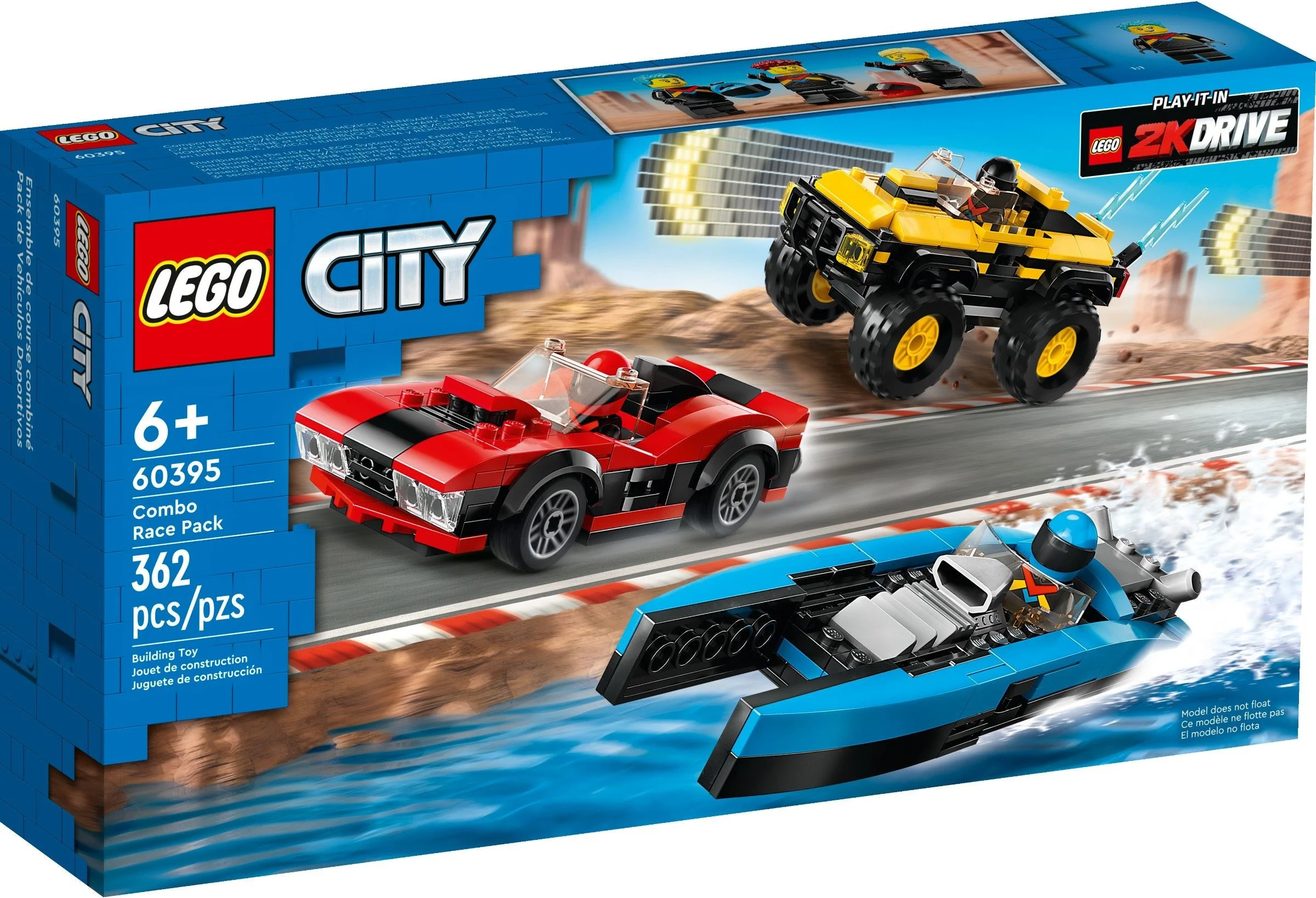 LEGO® 60395 LEGO City Wielki zestaw wyścigowy - zdjęcie 2