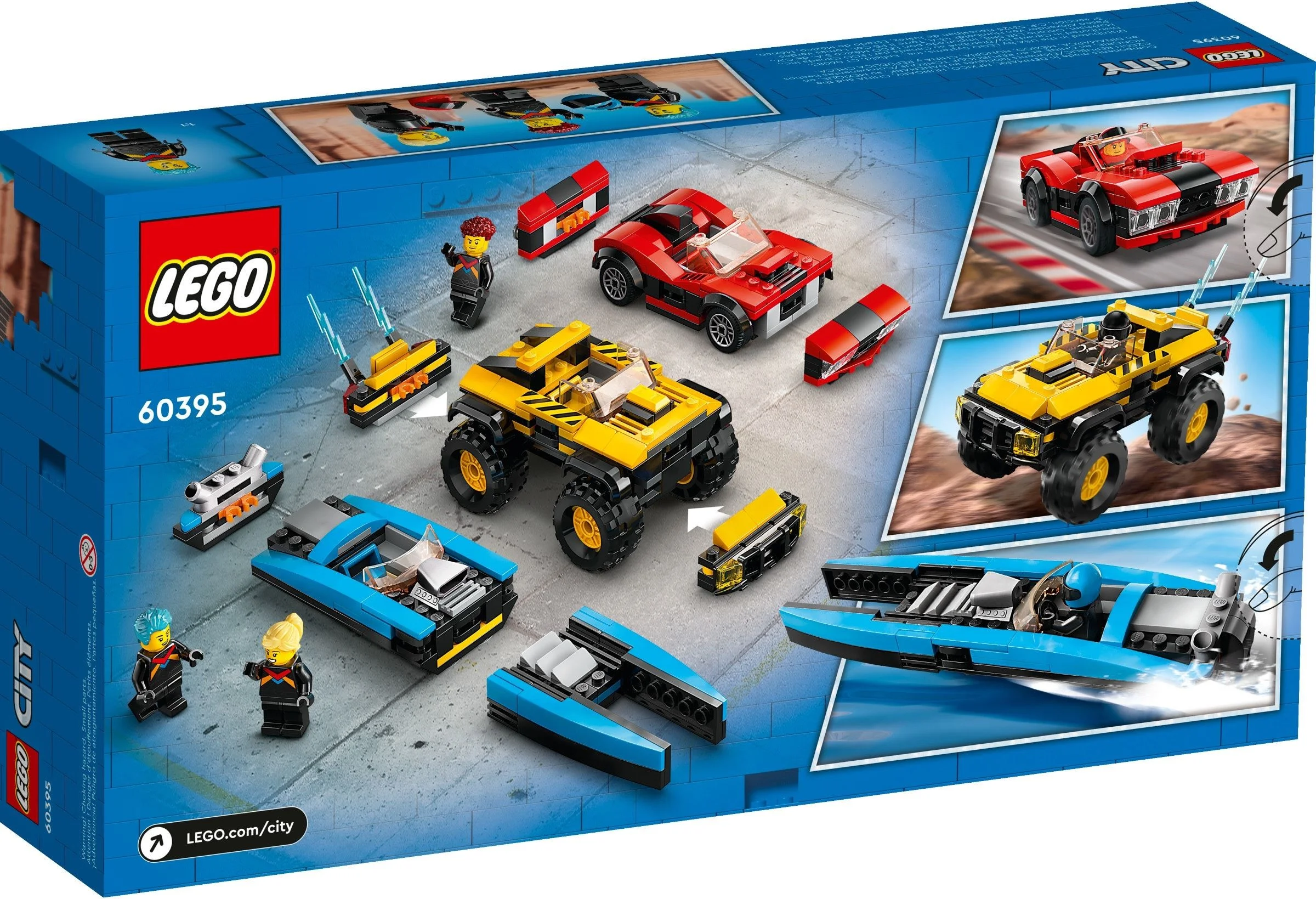 LEGO® 60395 LEGO City Wielki zestaw wyścigowy - zdjęcie 7
