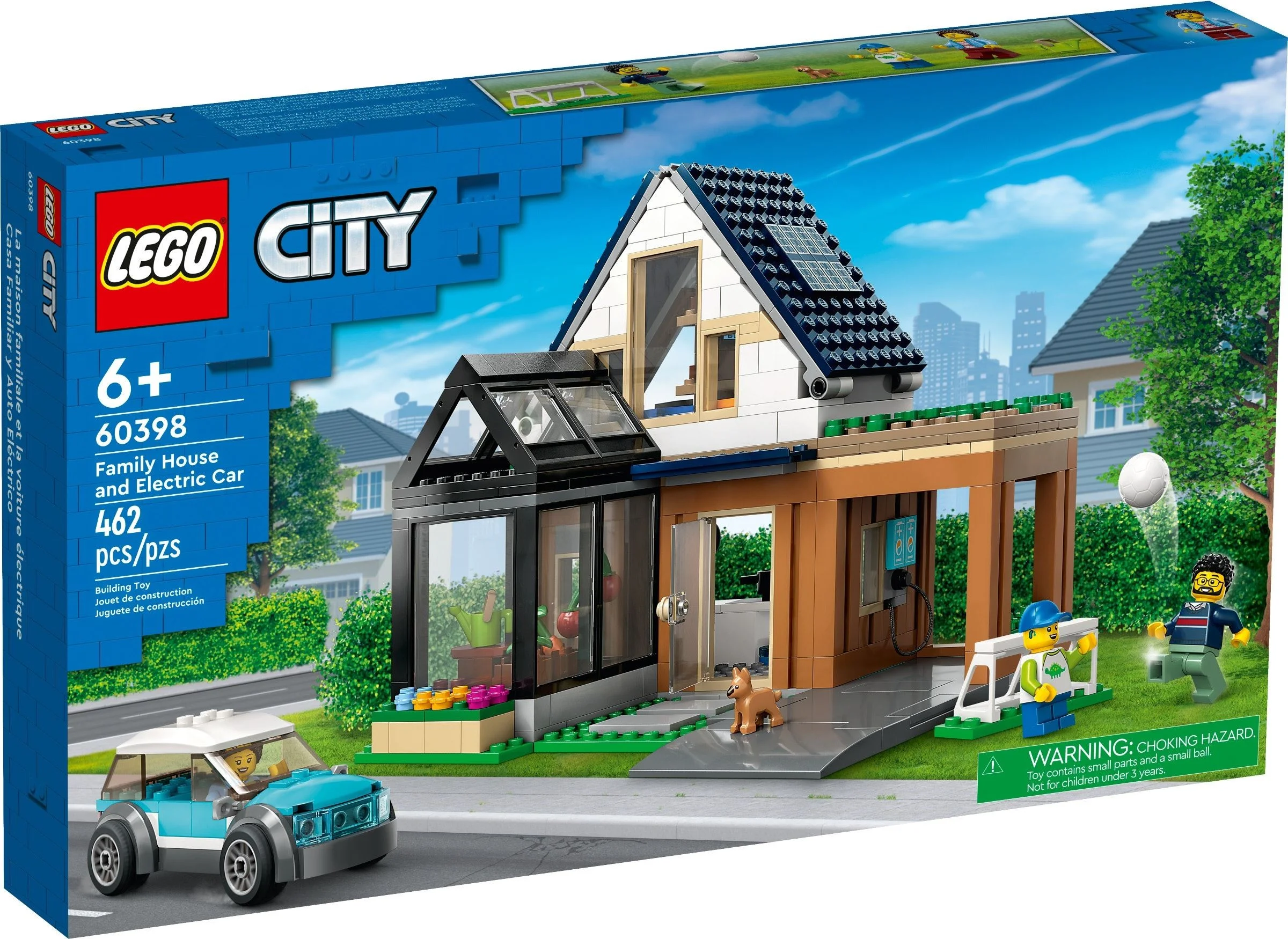 LEGO® 60398 Domek rodzinny i samochód elektryczny - zdjęcie 2