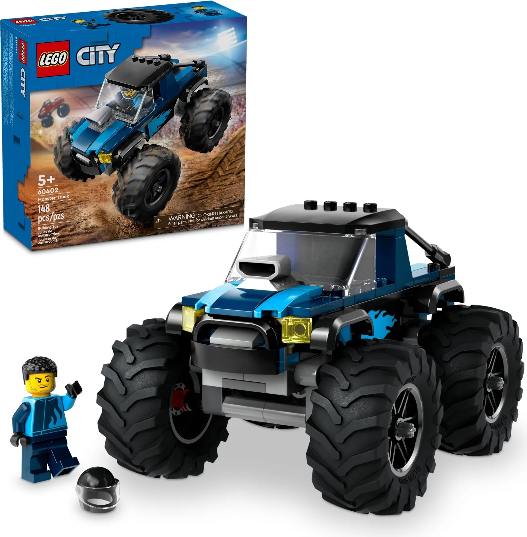 LEGO® 60402 Niebieski monster truck - zdjęcie 2