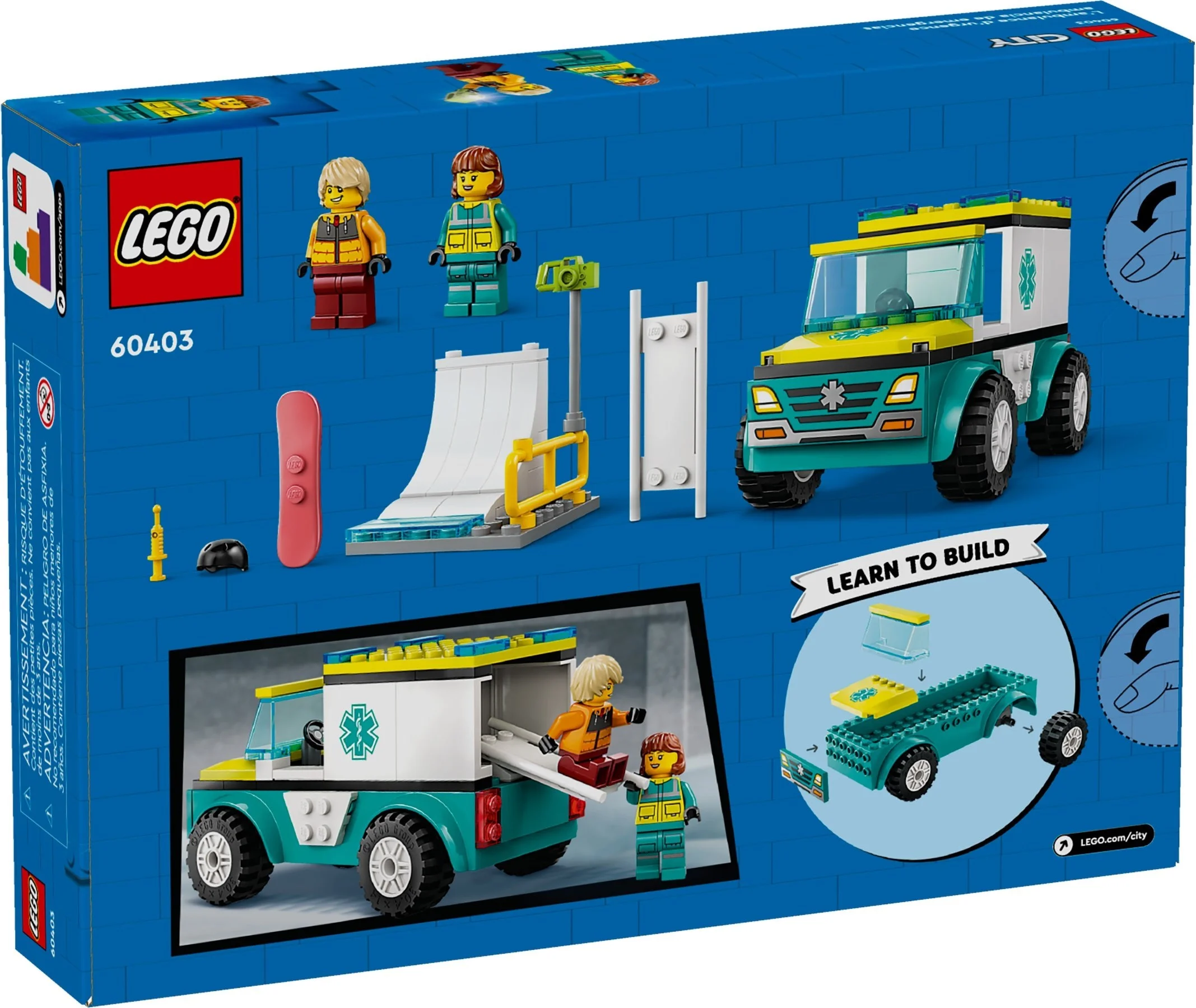 LEGO® 60403 Karetka i snowboardzista - zdjęcie 6