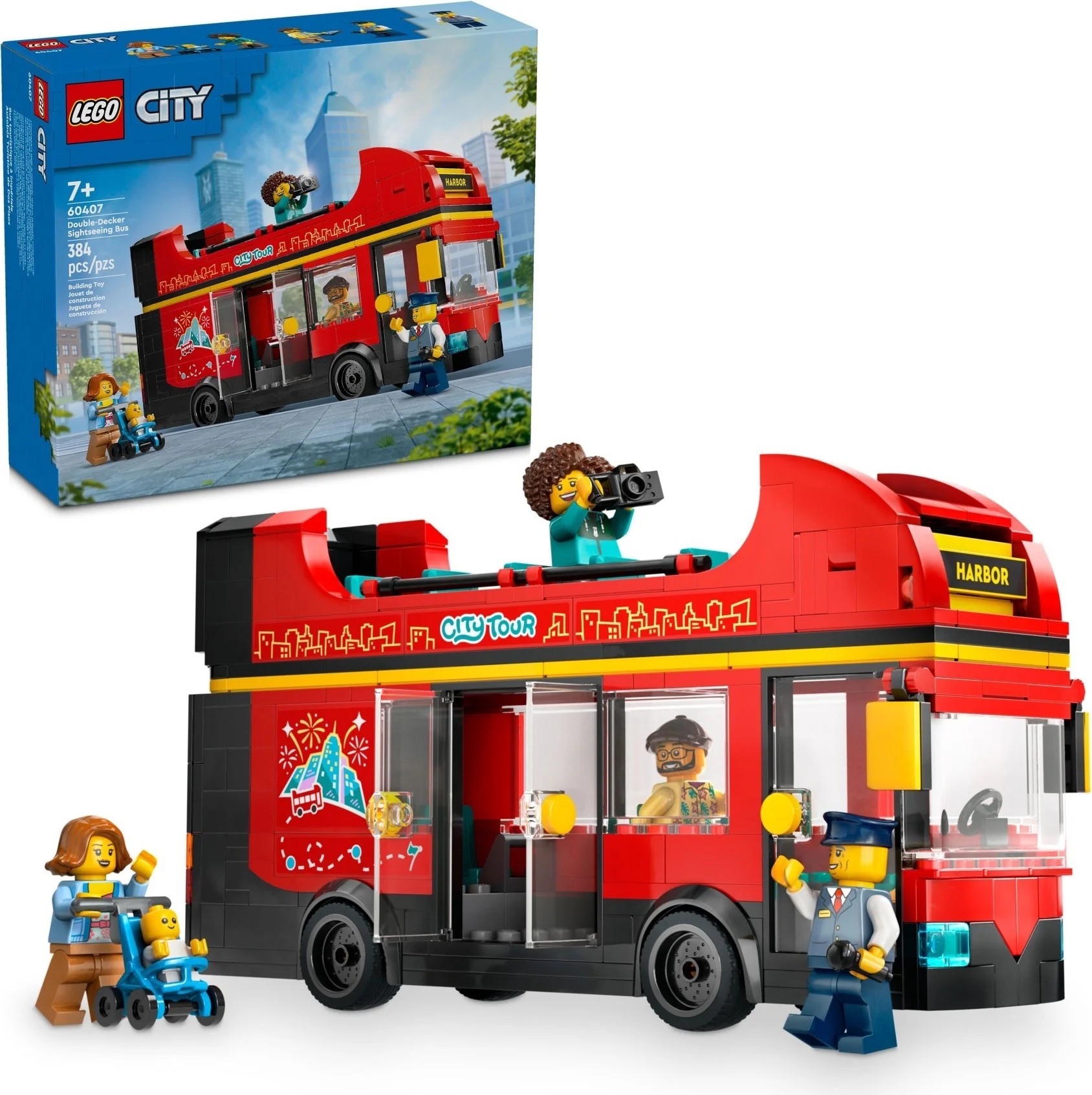 LEGO® 60407 Czerwony, piętrowy Autokar - zdjęcie 9