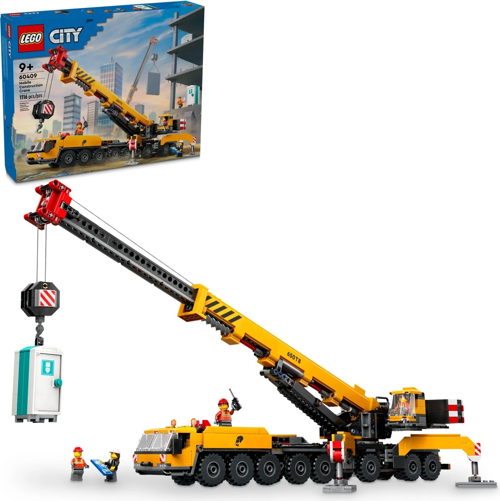 LEGO® 60409 Żółty ruchomy żuraw - zdjęcie 8