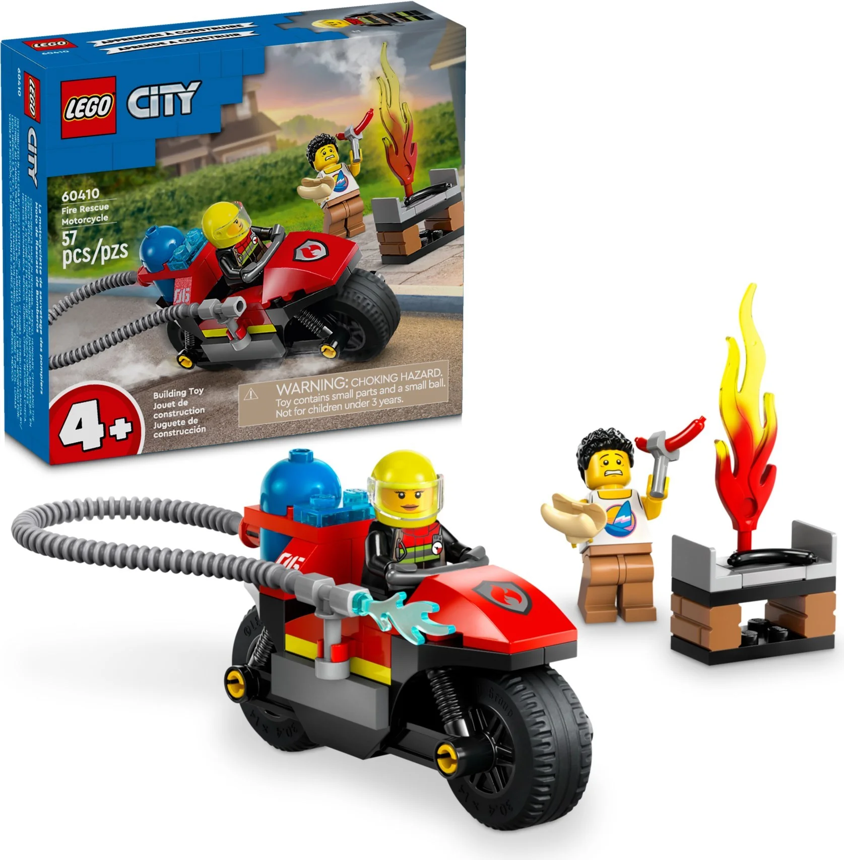 LEGO® 60410 LEGO City Strażacki motocykl ratunkowy