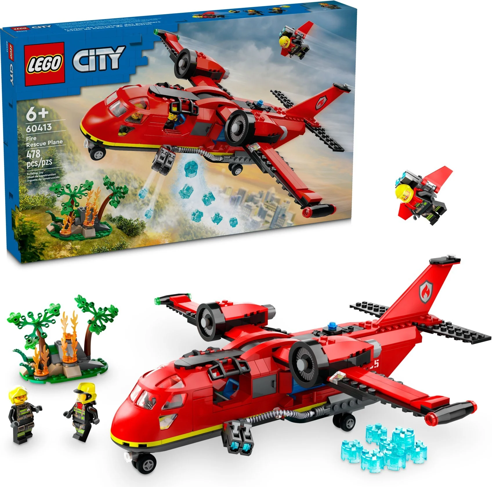 LEGO® 60413 Strażacki samolot ratunkowy - zdjęcie 2