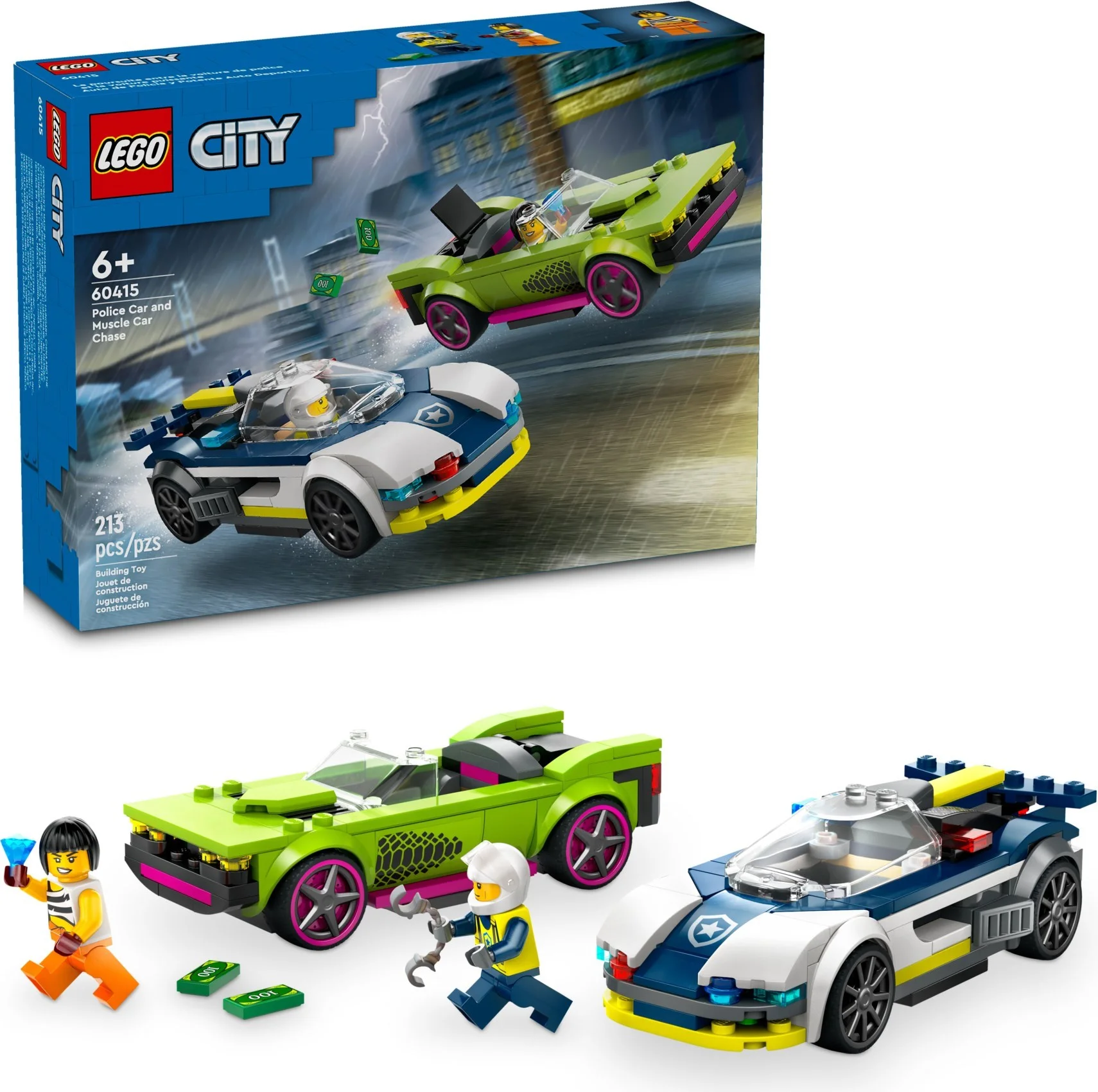 LEGO® 60415 Pościg radiowozu za muscle carem - zdjęcie 1