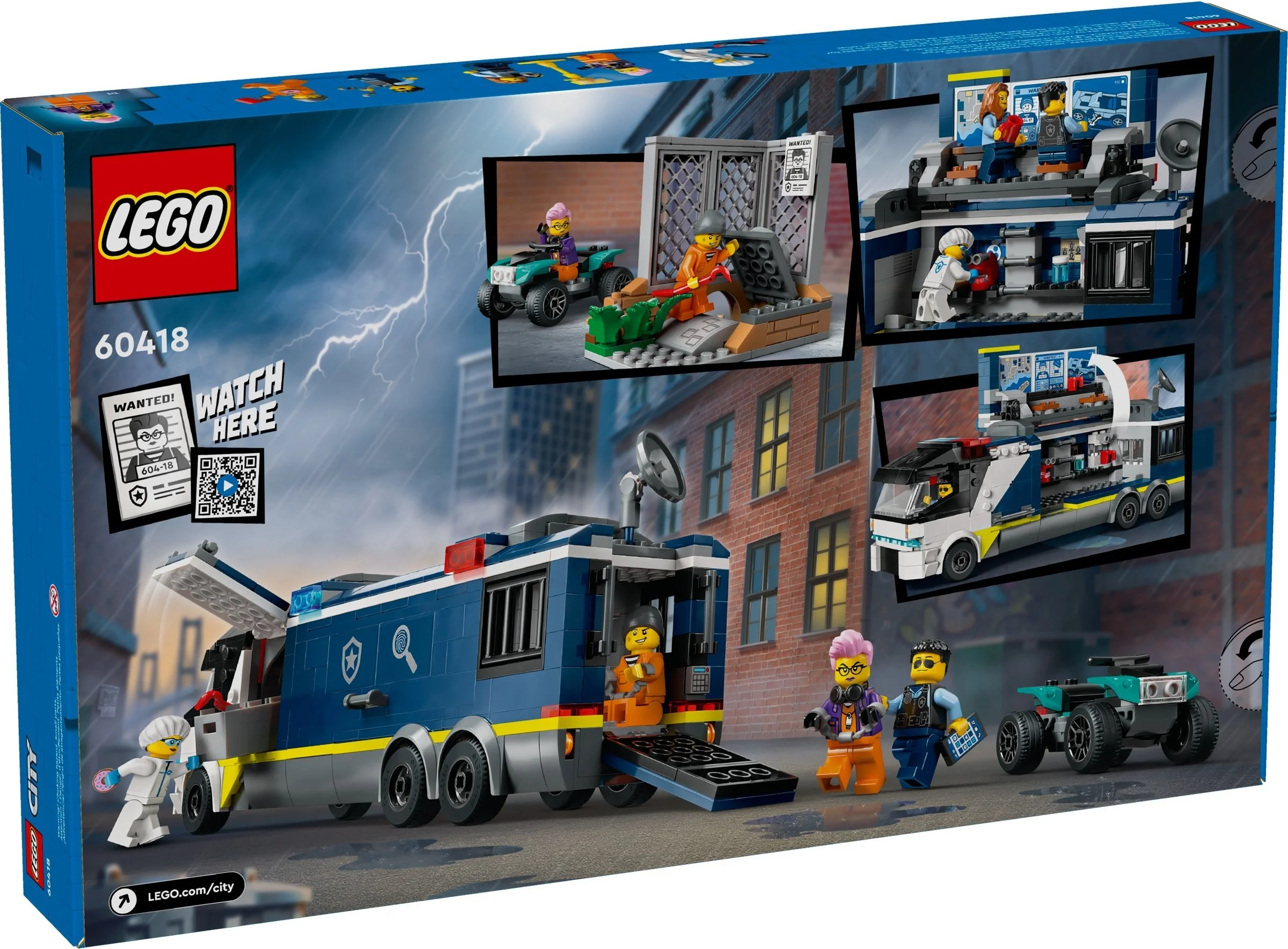 LEGO® 60418 Policyjna ciężarówka z laboratorium - zdjęcie 7