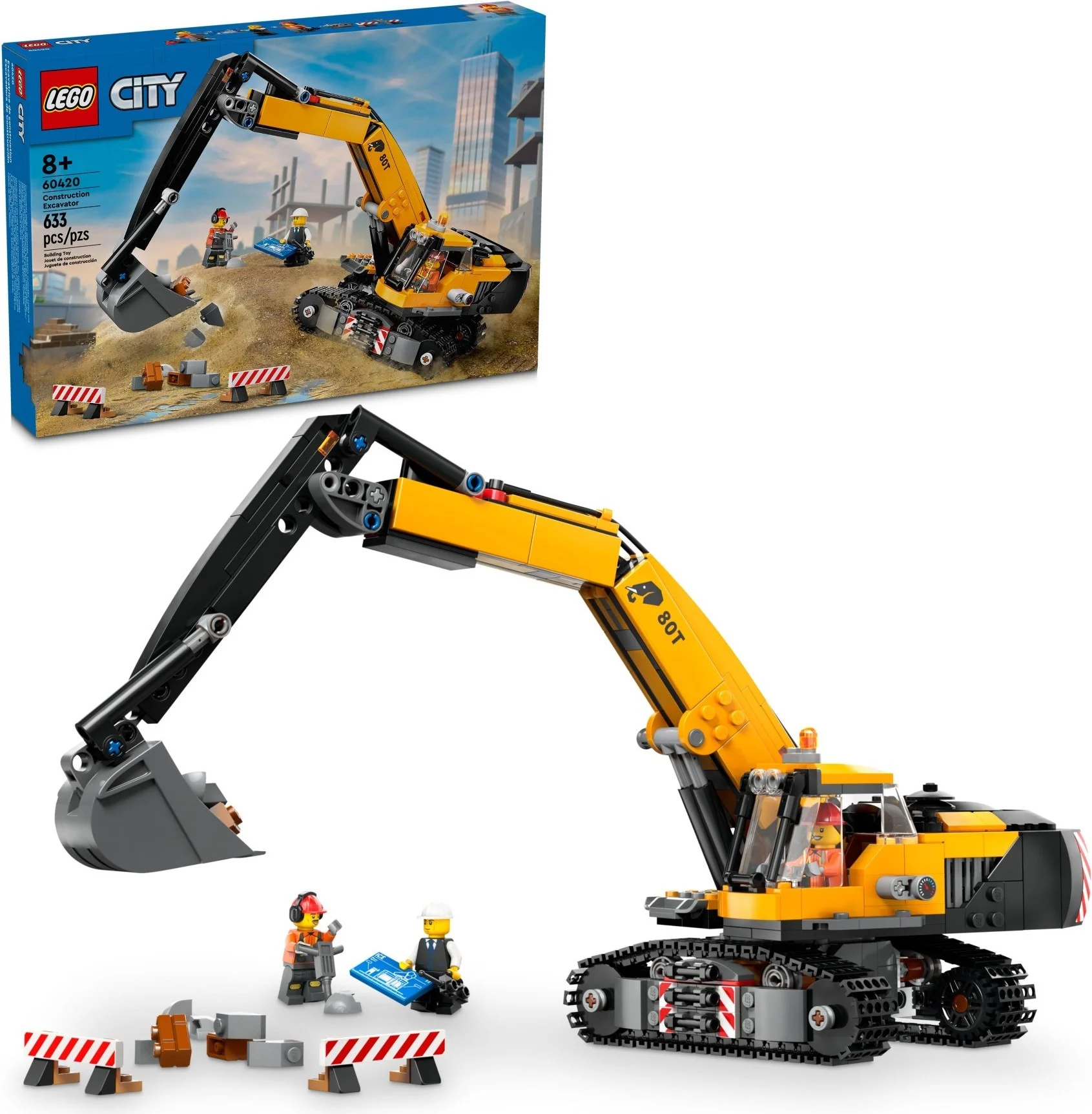 LEGO® 60420 City Żółta Koparka - zdjęcie 7