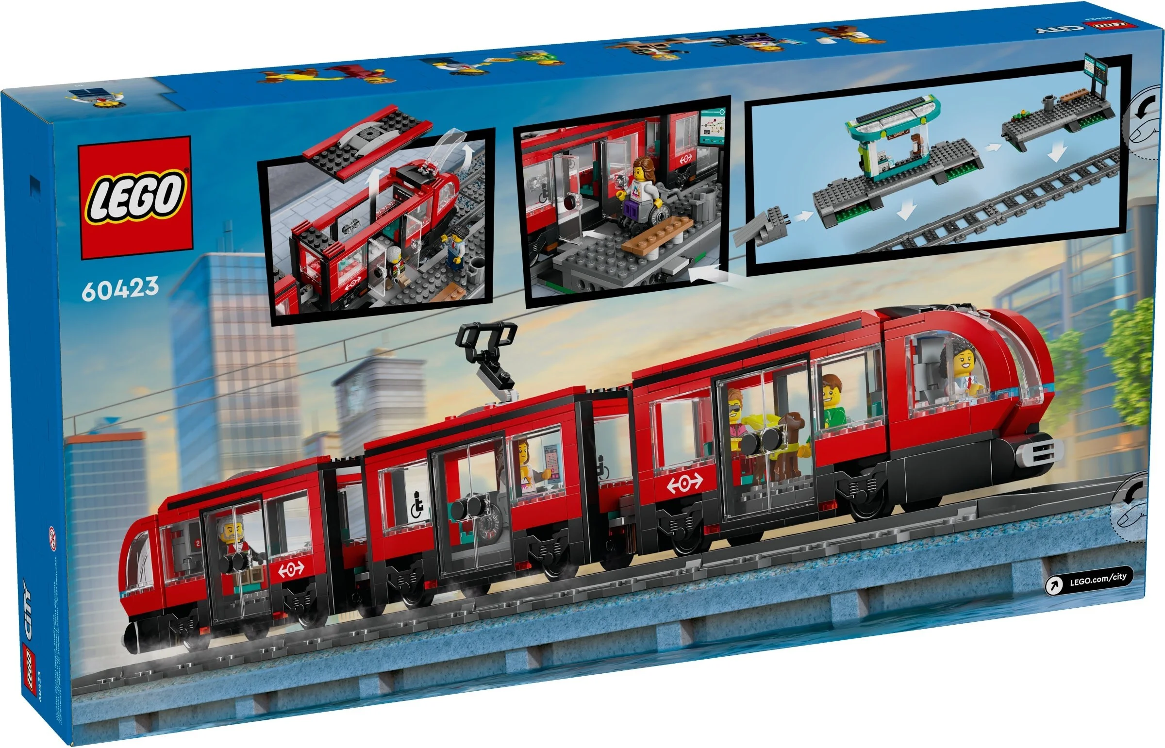 LEGO® 60423 Tramwaj miejski ze stacją - zdjęcie 3