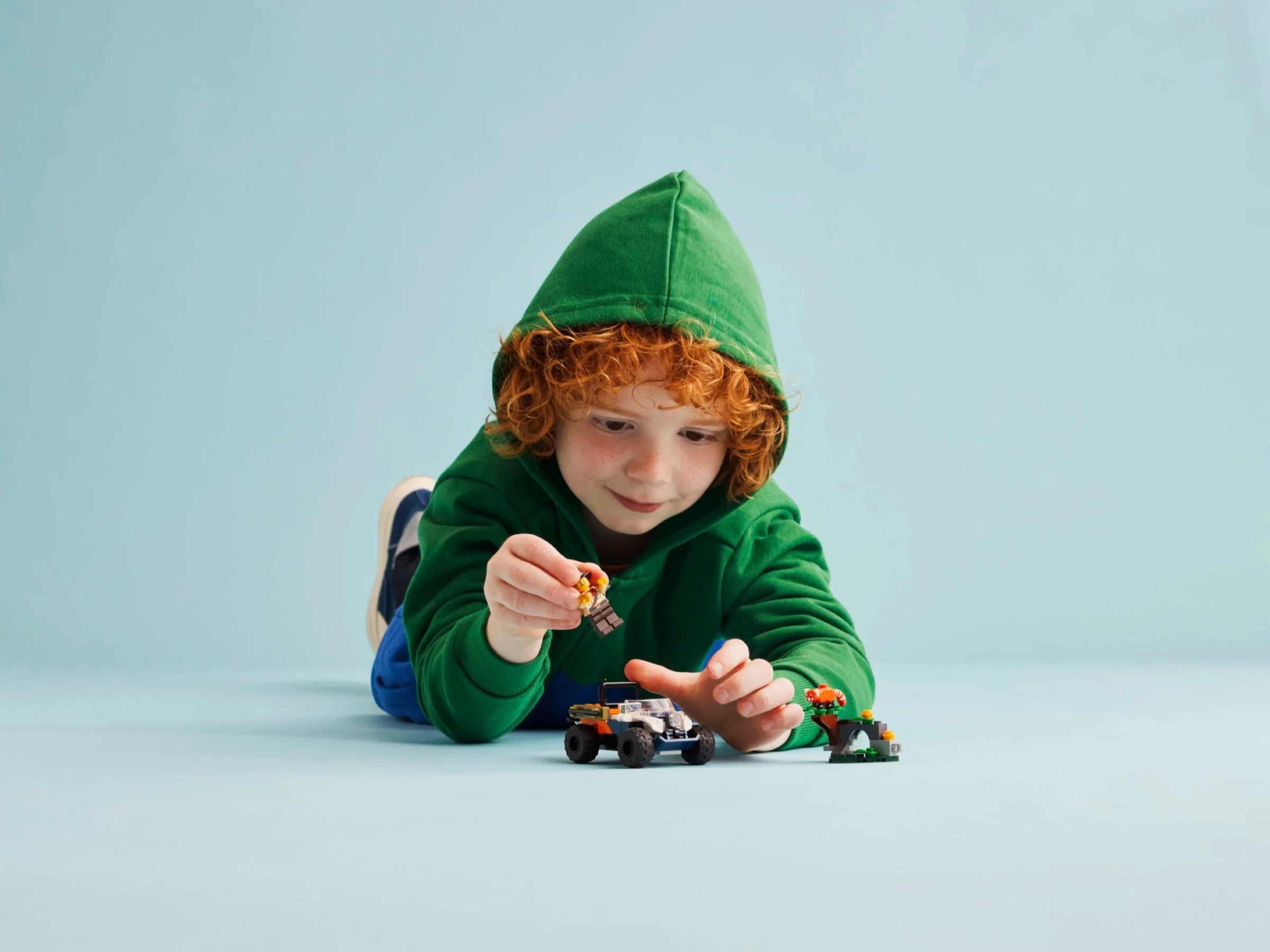 LEGO® 60424 Quad badacza dżungli z pandą czerwoną - zdjęcie 7