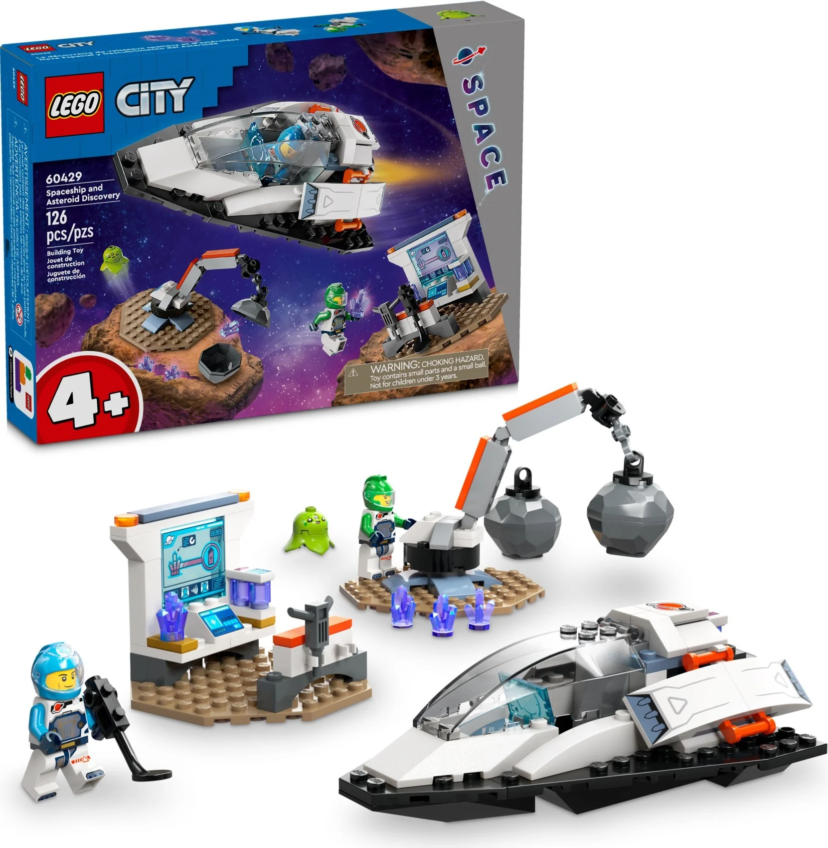 LEGO® 60429 Statek kosmiczny i odkrywanie asteroid - zdjęcie 2