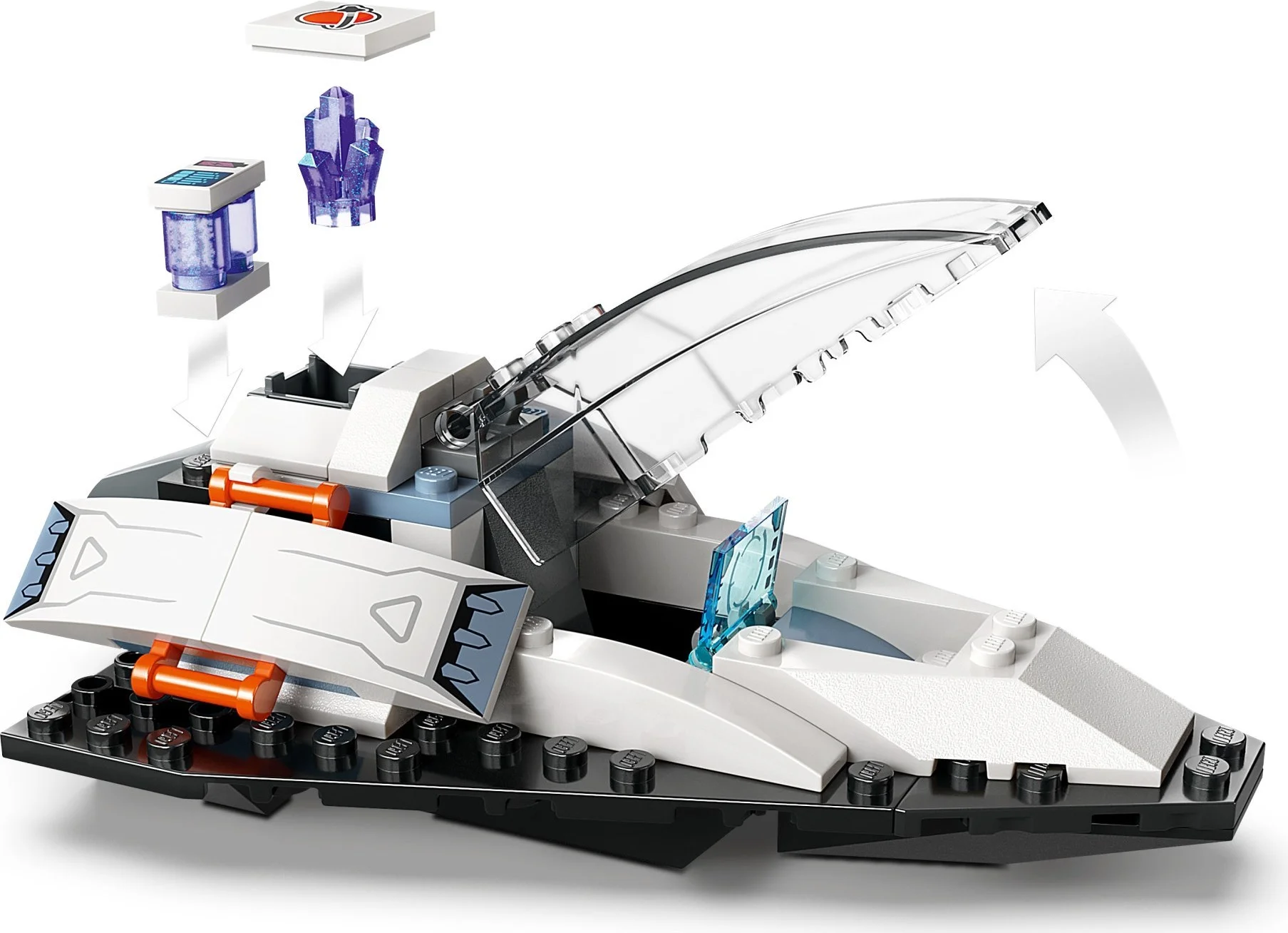 LEGO® 60429 Statek kosmiczny i odkrywanie asteroid - zdjęcie 4