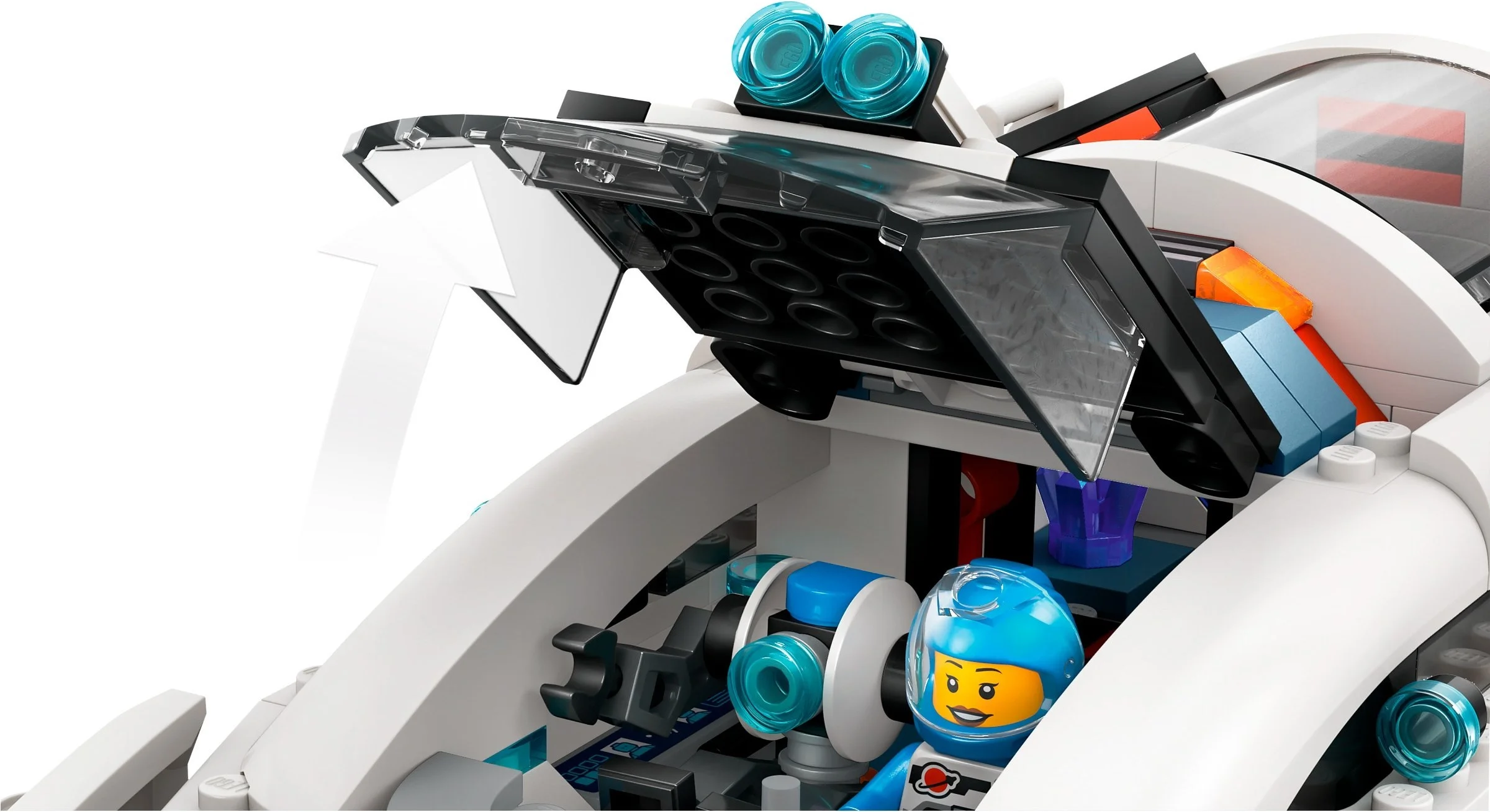 LEGO® 60432 Wóz dowodzenia z żurawiem ładunkowym - zdjęcie 4