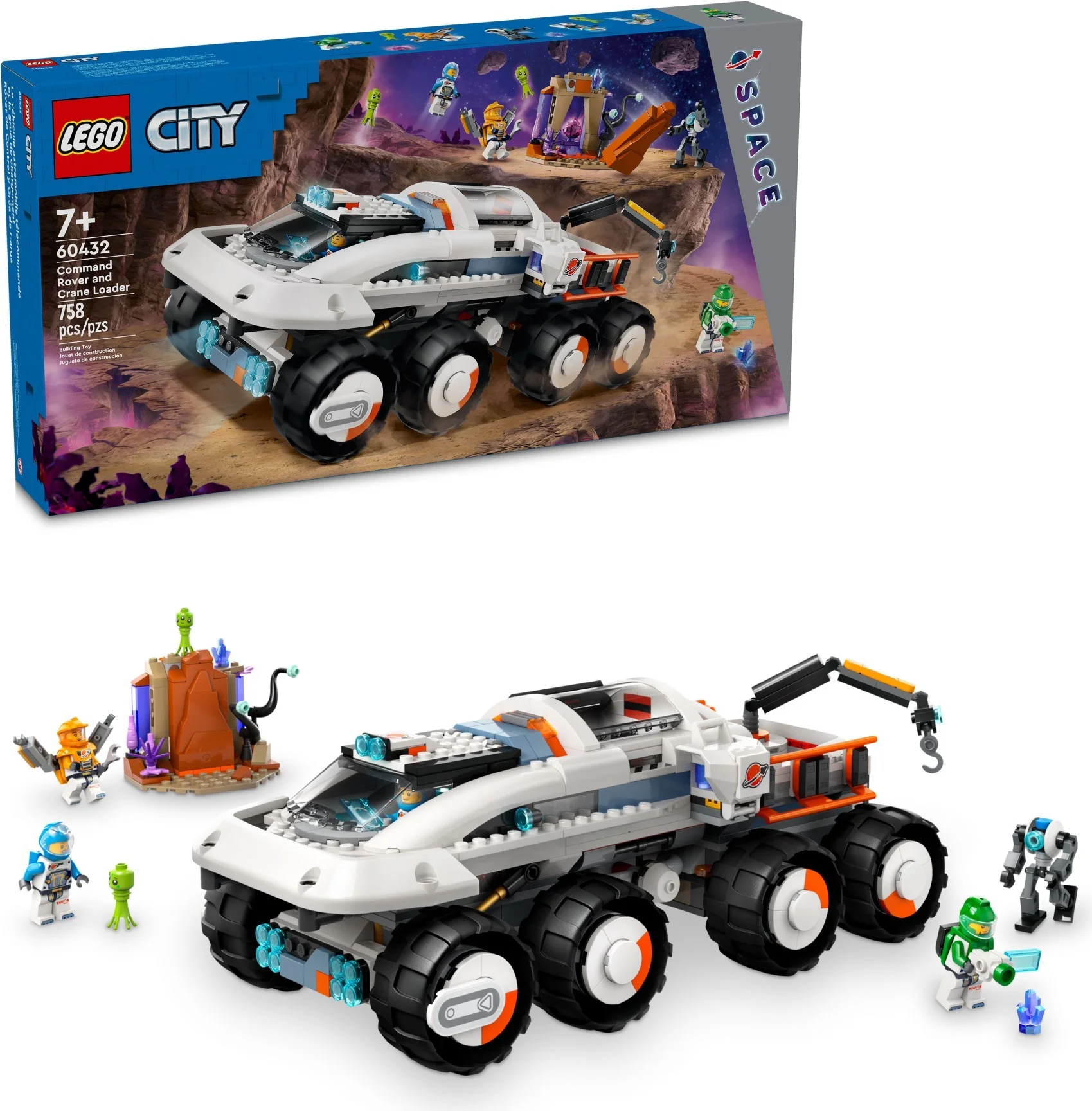 LEGO® 60432 Wóz dowodzenia z żurawiem ładunkowym - zdjęcie 1