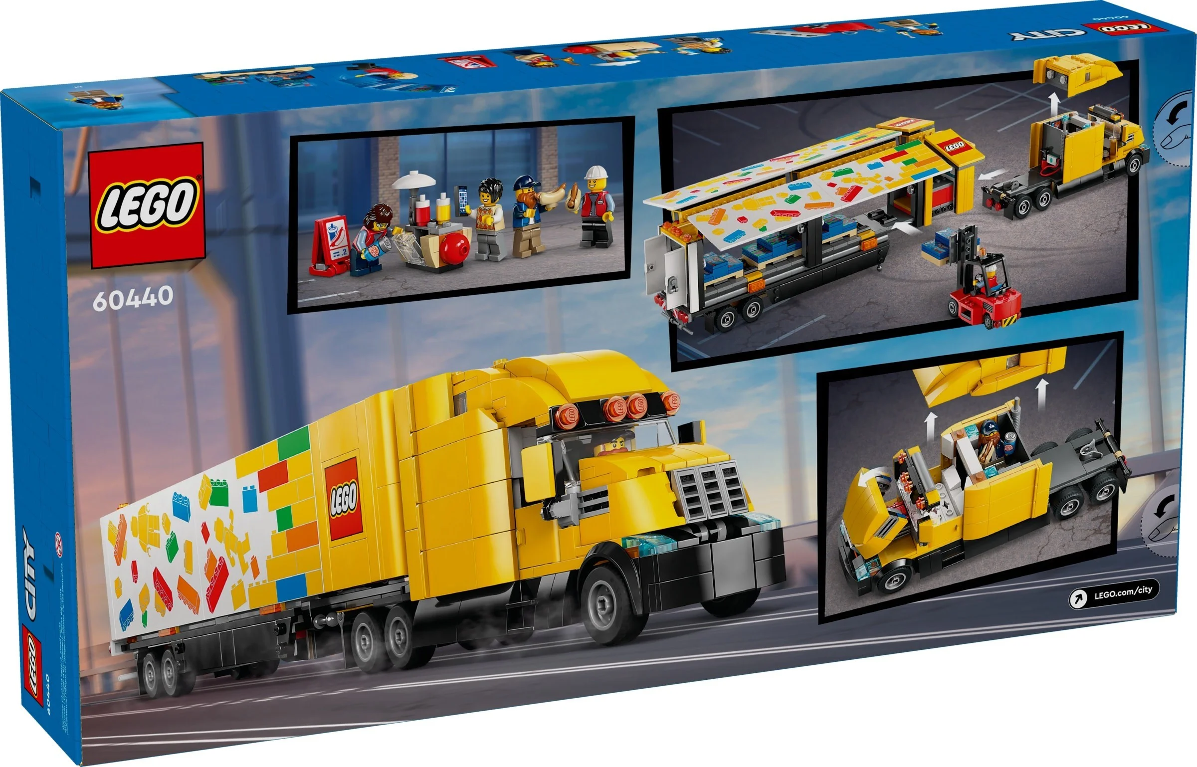LEGO® 60440 Żółta ciężarówka dostawcza - zdjęcie 2