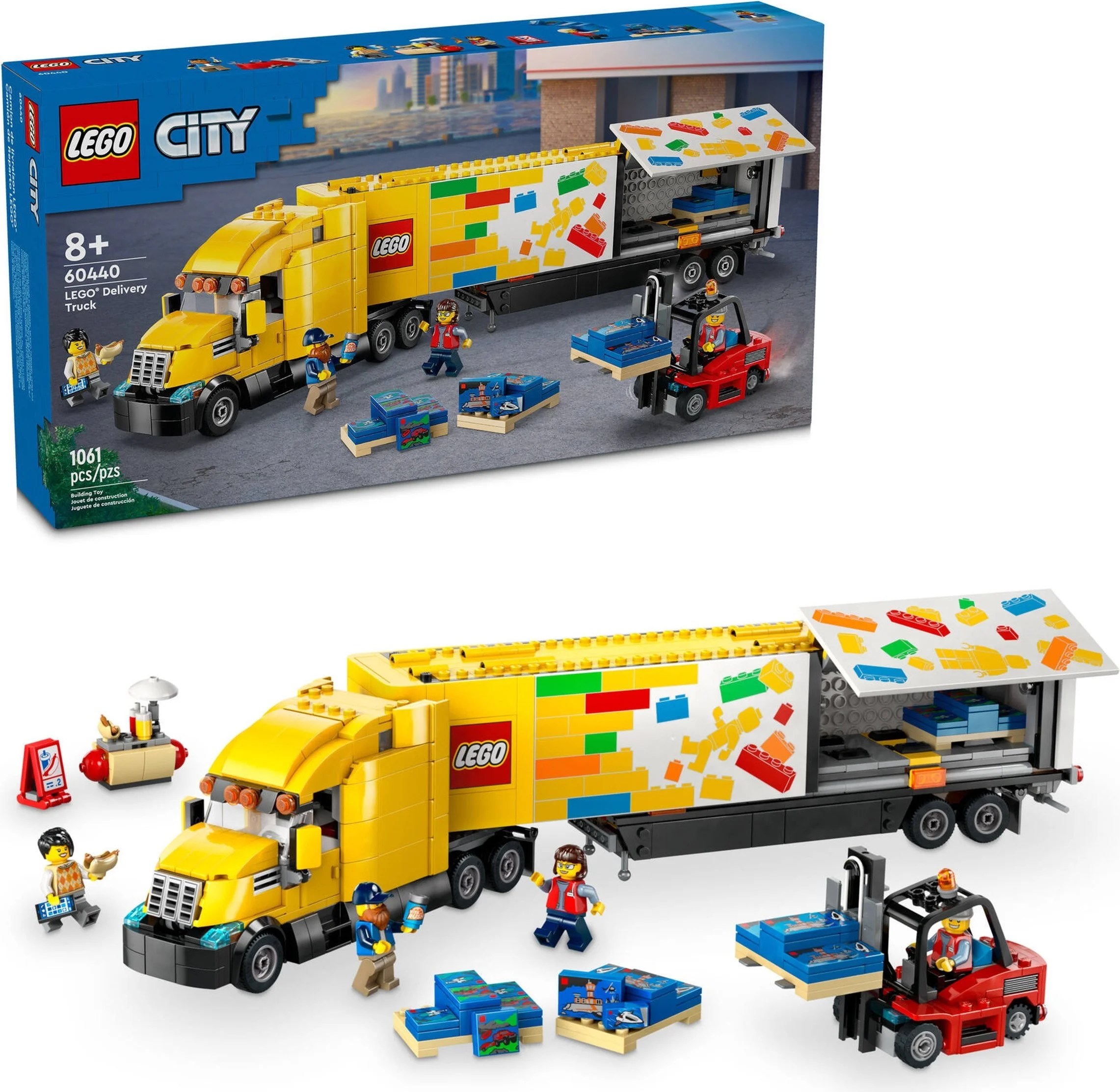 LEGO® 60440 Żółta ciężarówka dostawcza - zdjęcie 4