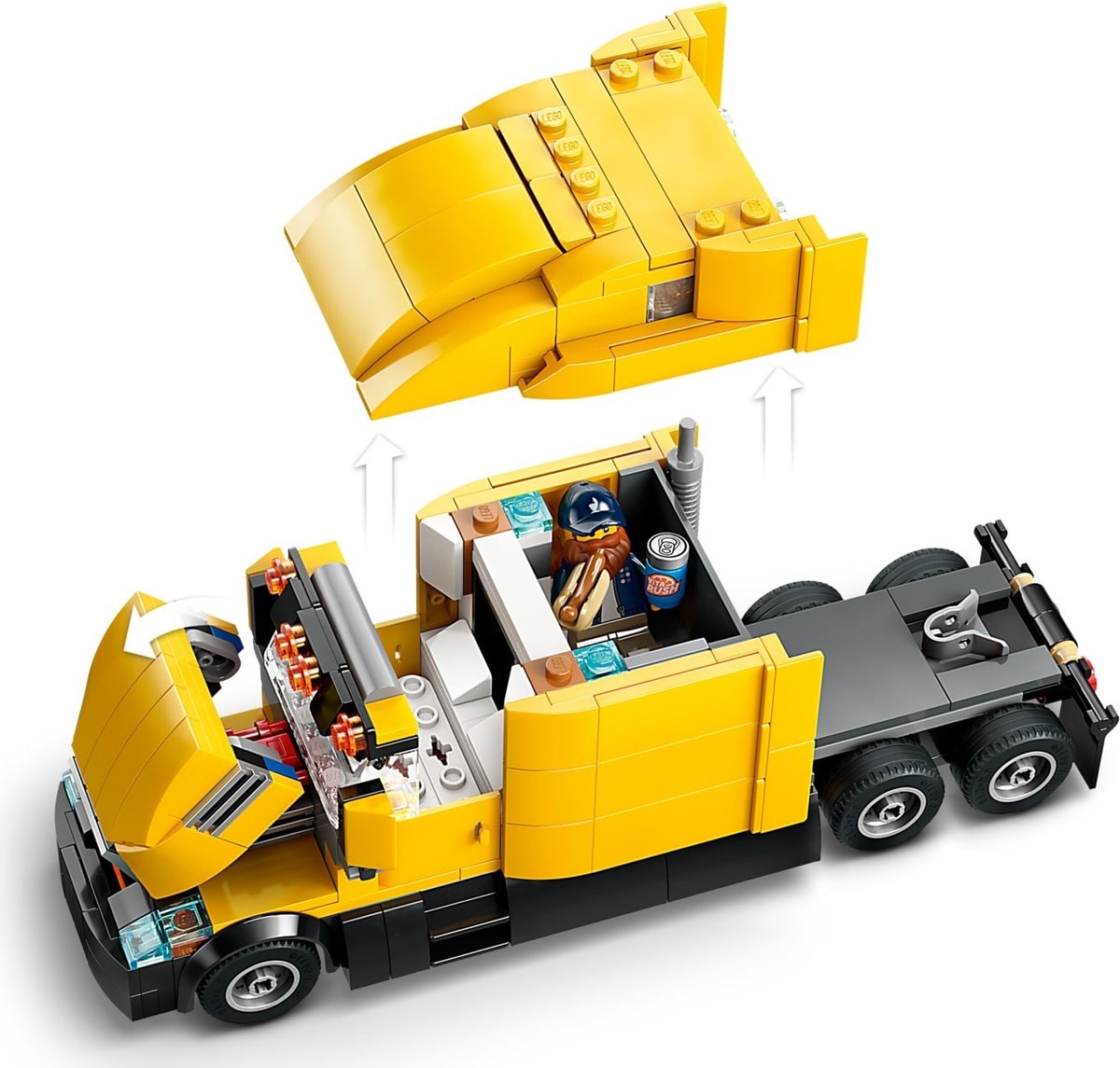 LEGO® 60440 Żółta ciężarówka dostawcza - zdjęcie 20
