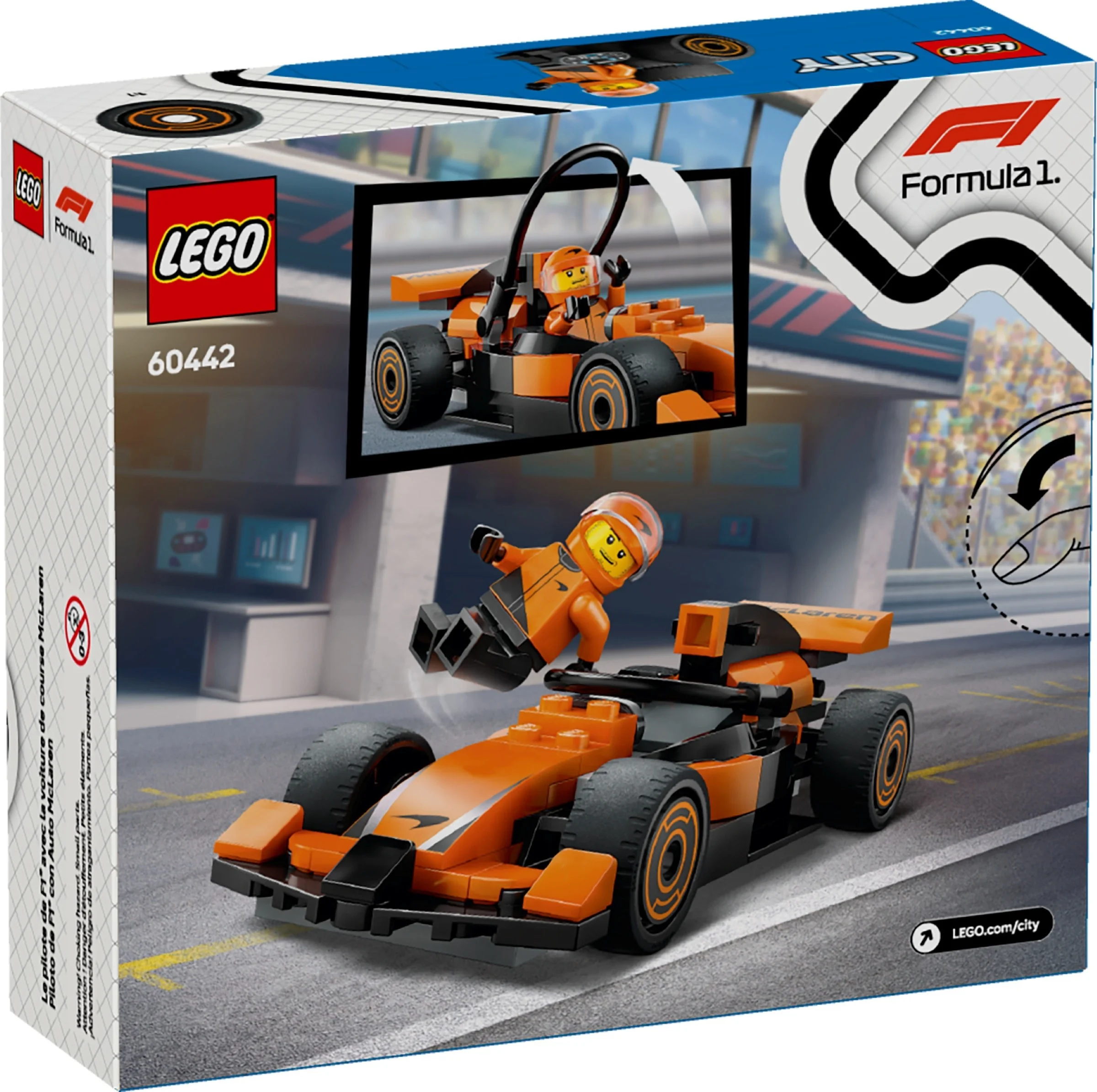 LEGO® 60442 F1® Kierowca i bolid McLaren - zdjęcie 2