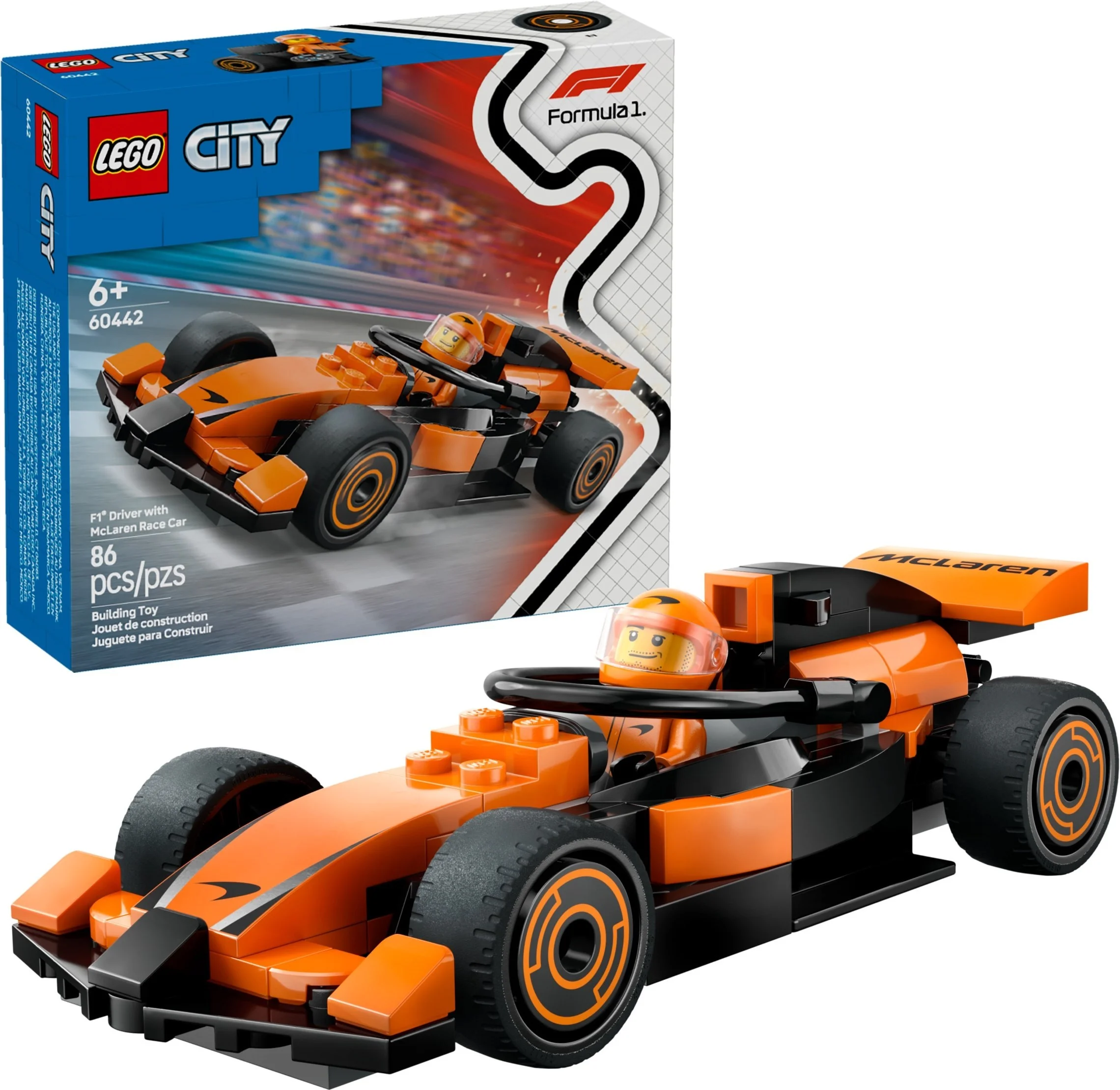 LEGO® 60442 F1® Kierowca i bolid McLaren - zdjęcie 3