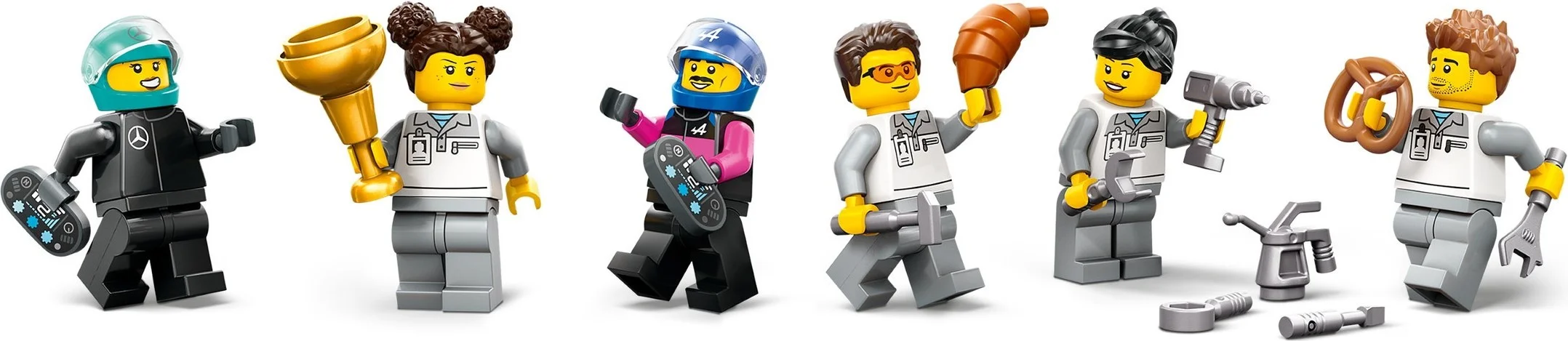 LEGO® 60444 F1® Garaż i bolidy Mercedes - AMG i Alpine - zdjęcie 4