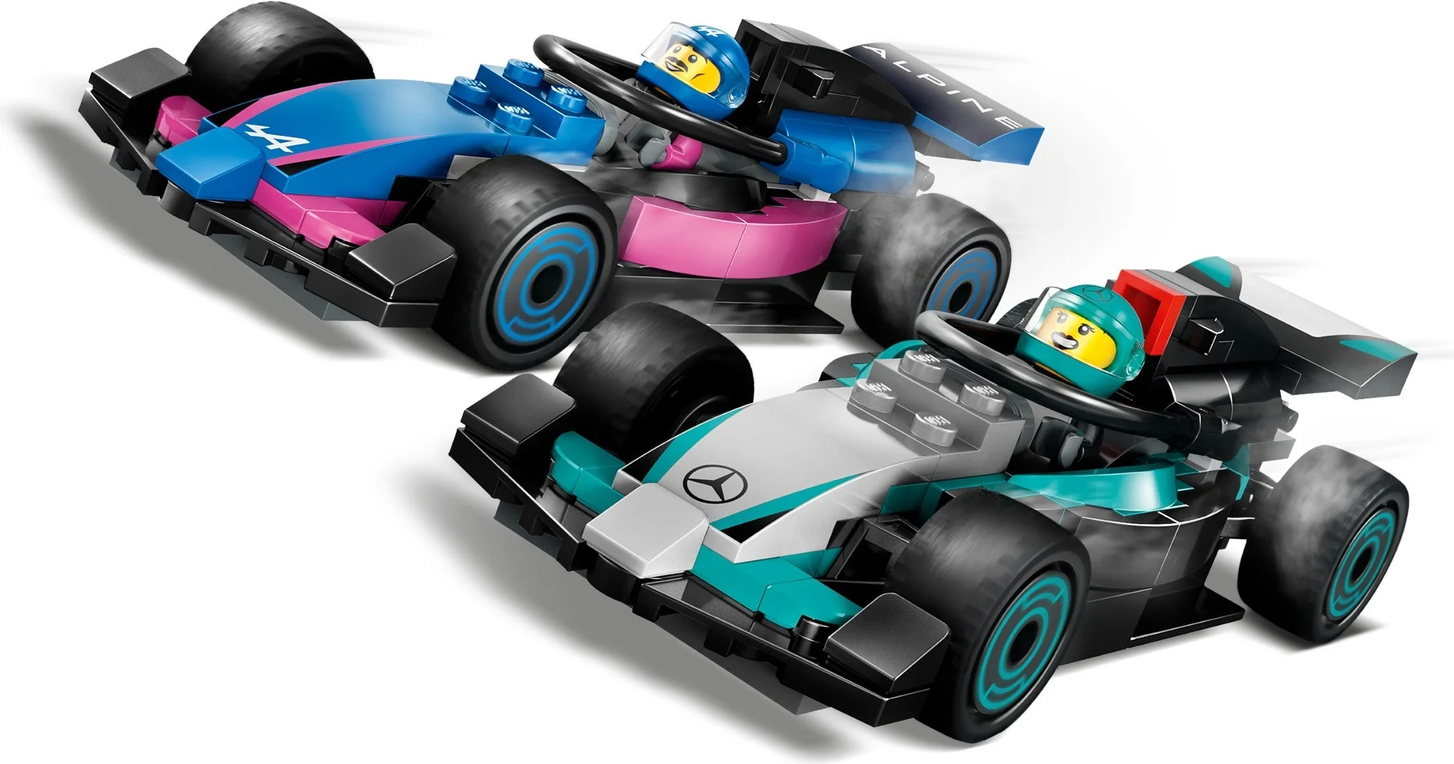 LEGO® 60444 F1® Garaż i bolidy Mercedes - AMG i Alpine - zdjęcie 6