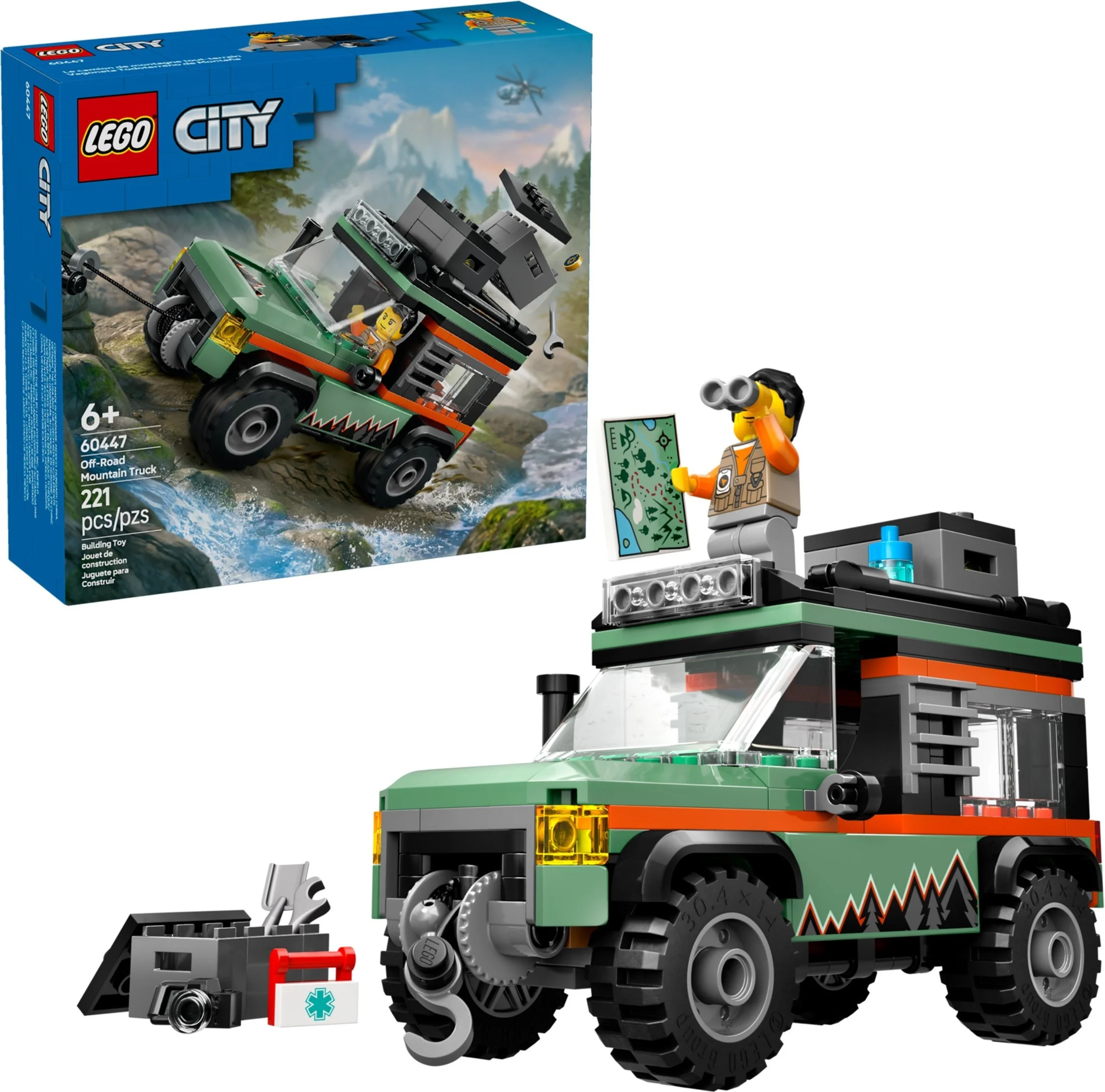 LEGO® 60447 Górska ciężarówka terenowa 4x4 - zdjęcie 4