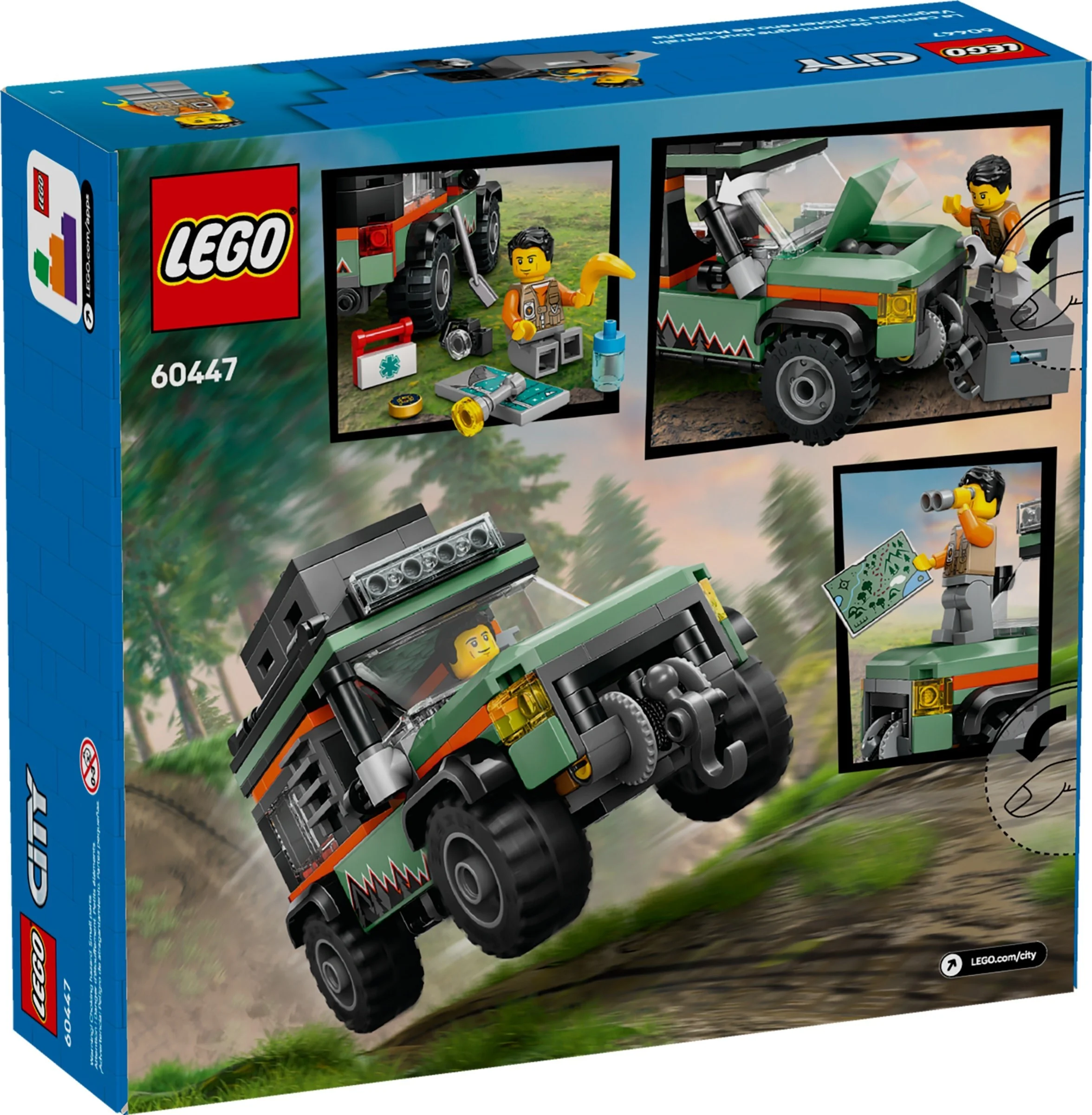 LEGO® 60447 Górska ciężarówka terenowa 4x4