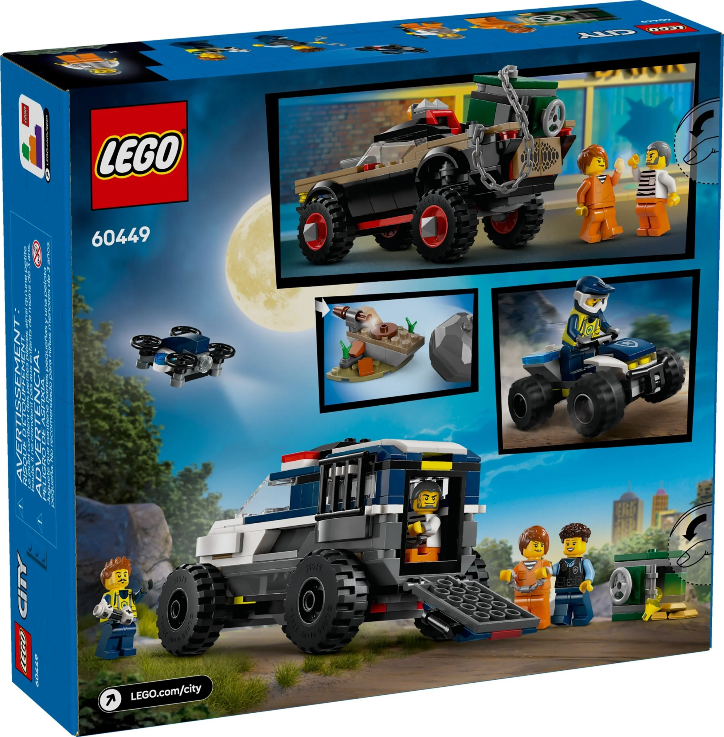 LEGO® 60449 Pościg terenówką policyjną - zdjęcie 2