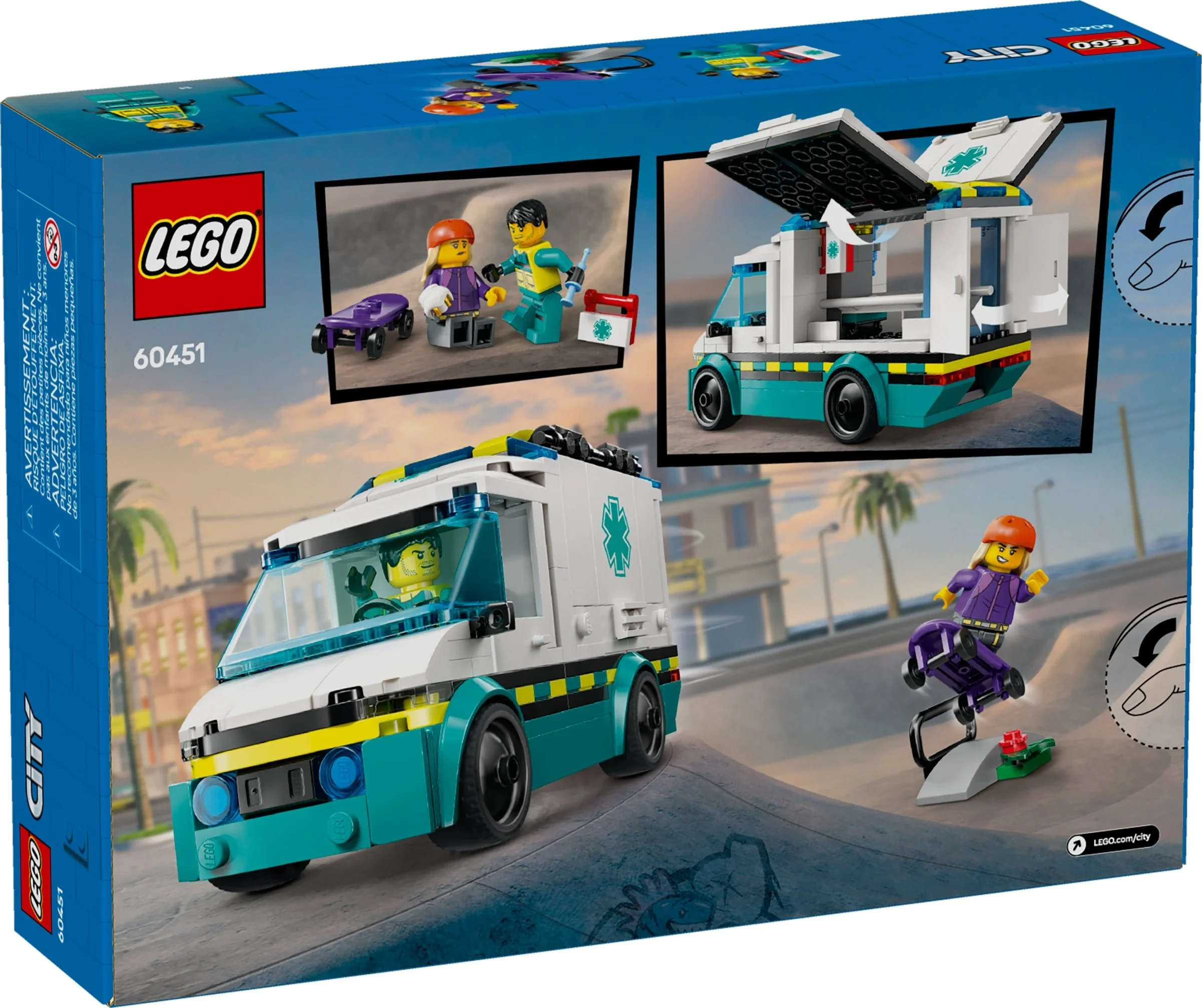 LEGO® 60451 Karetka pogotowia - zdjęcie 2