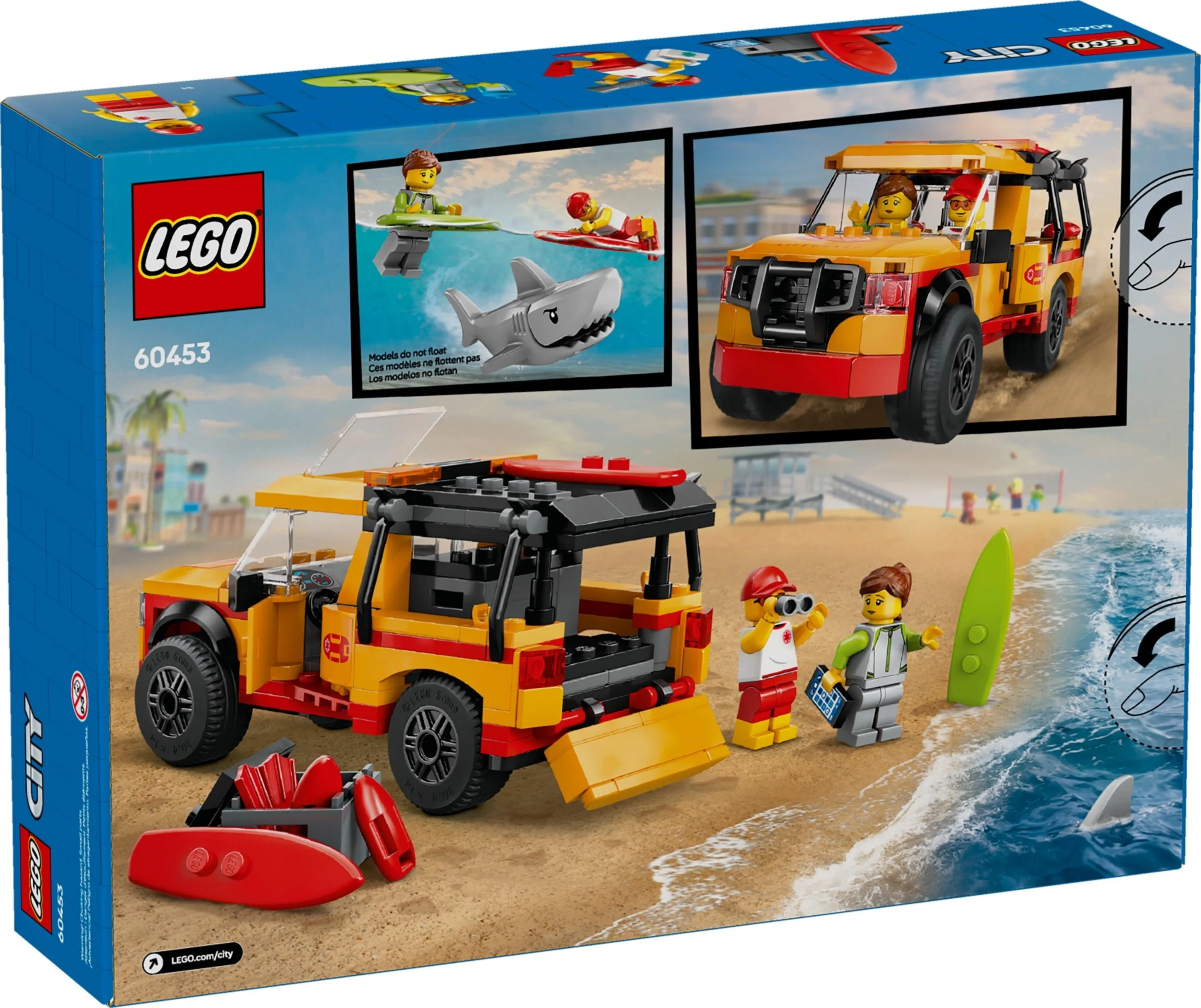 LEGO® 60453 Furgonetka ratowników plażowych