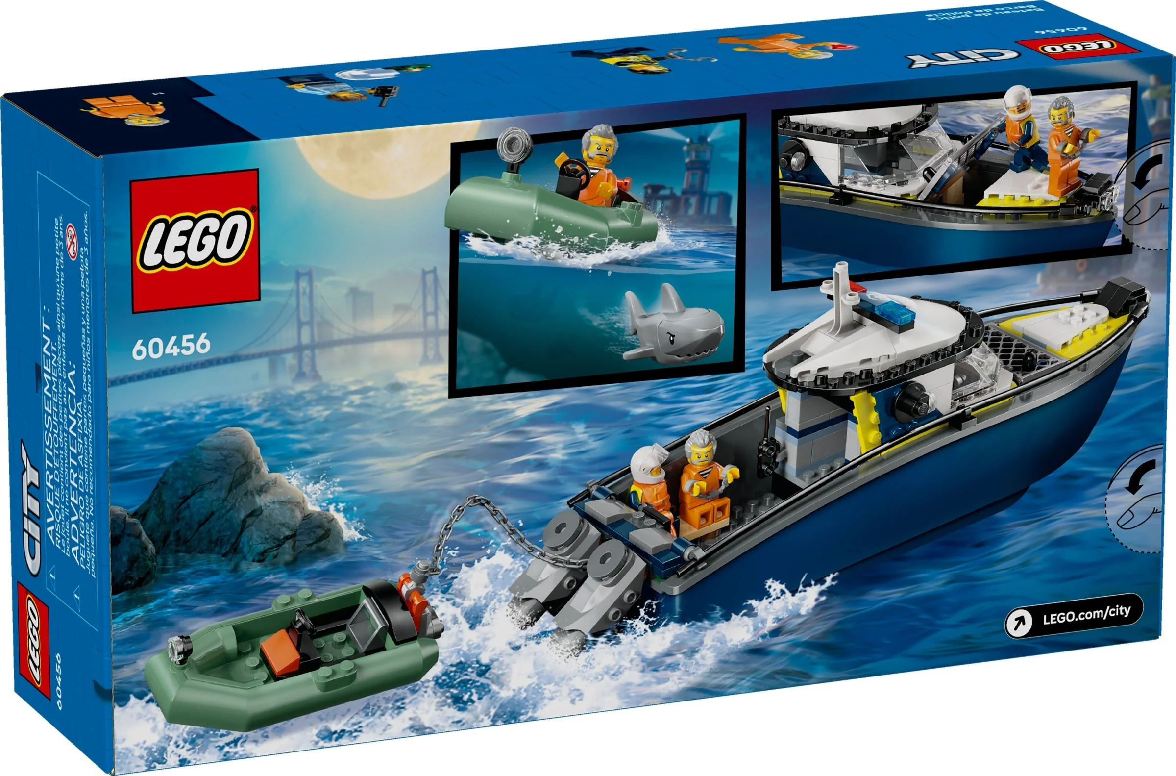 LEGO® 60456 Pościg łodzią policyjną - zdjęcie 2
